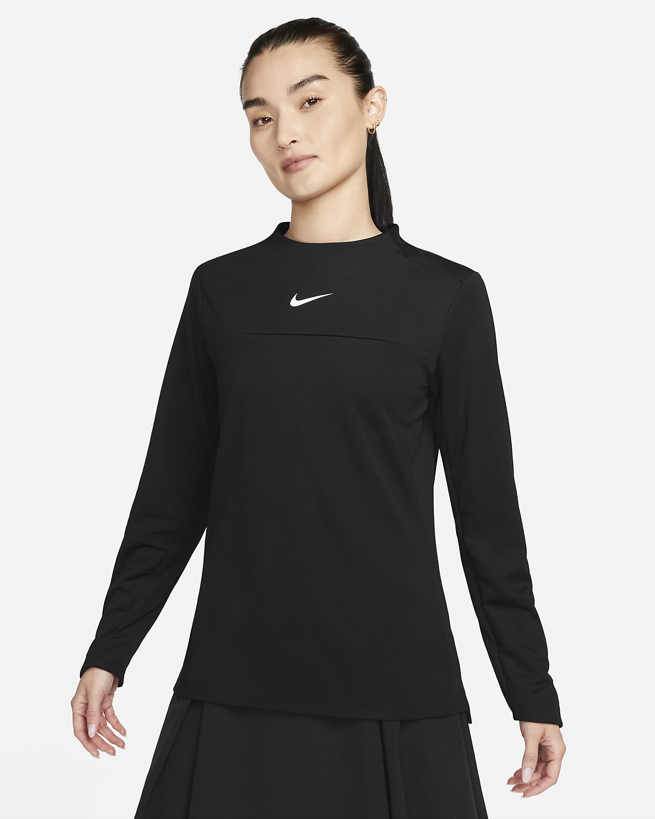 Nike Dri-FIT UV Advantage Women's Mock-Neck Golf Top