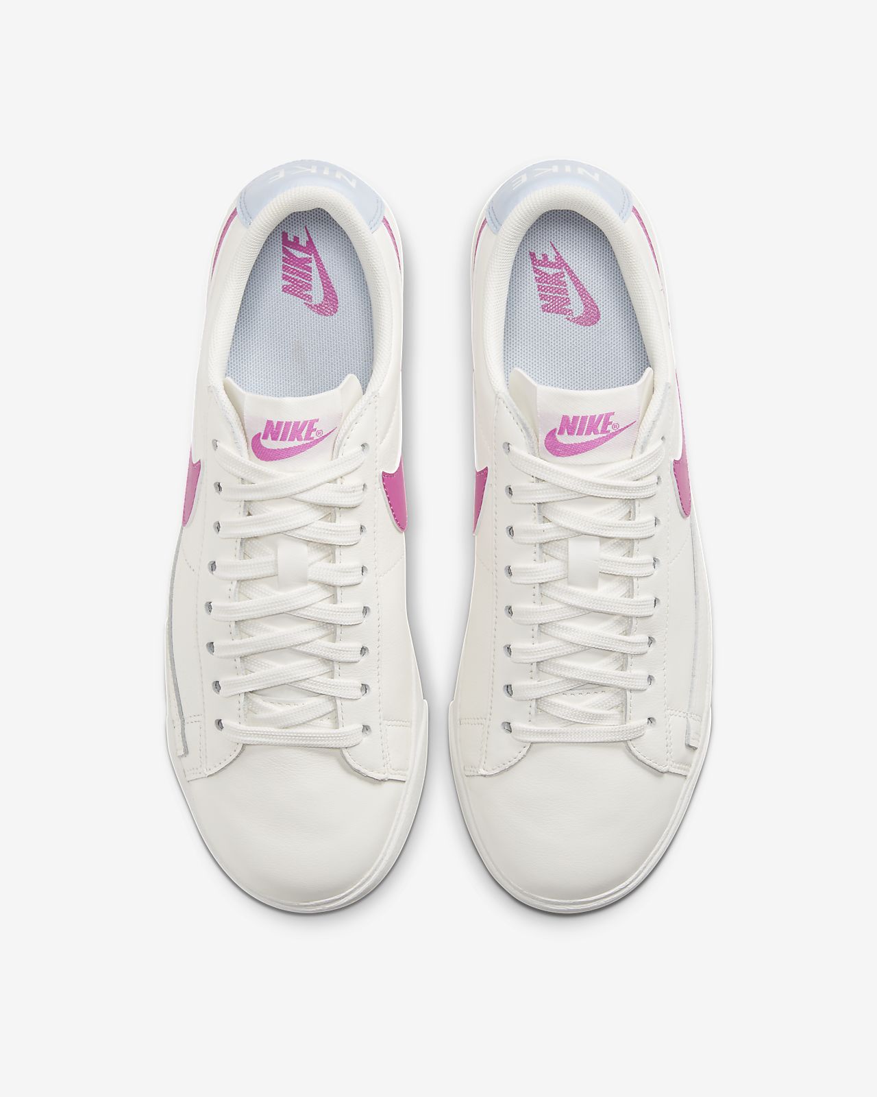 nike blazer low le pink