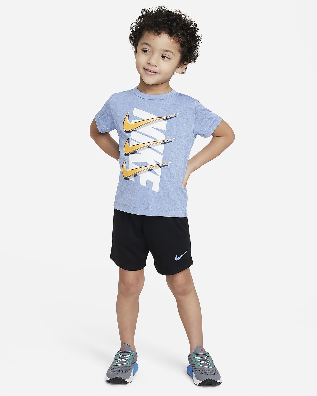 Nike Dri-FIT Dropset Toddler Shorts Set