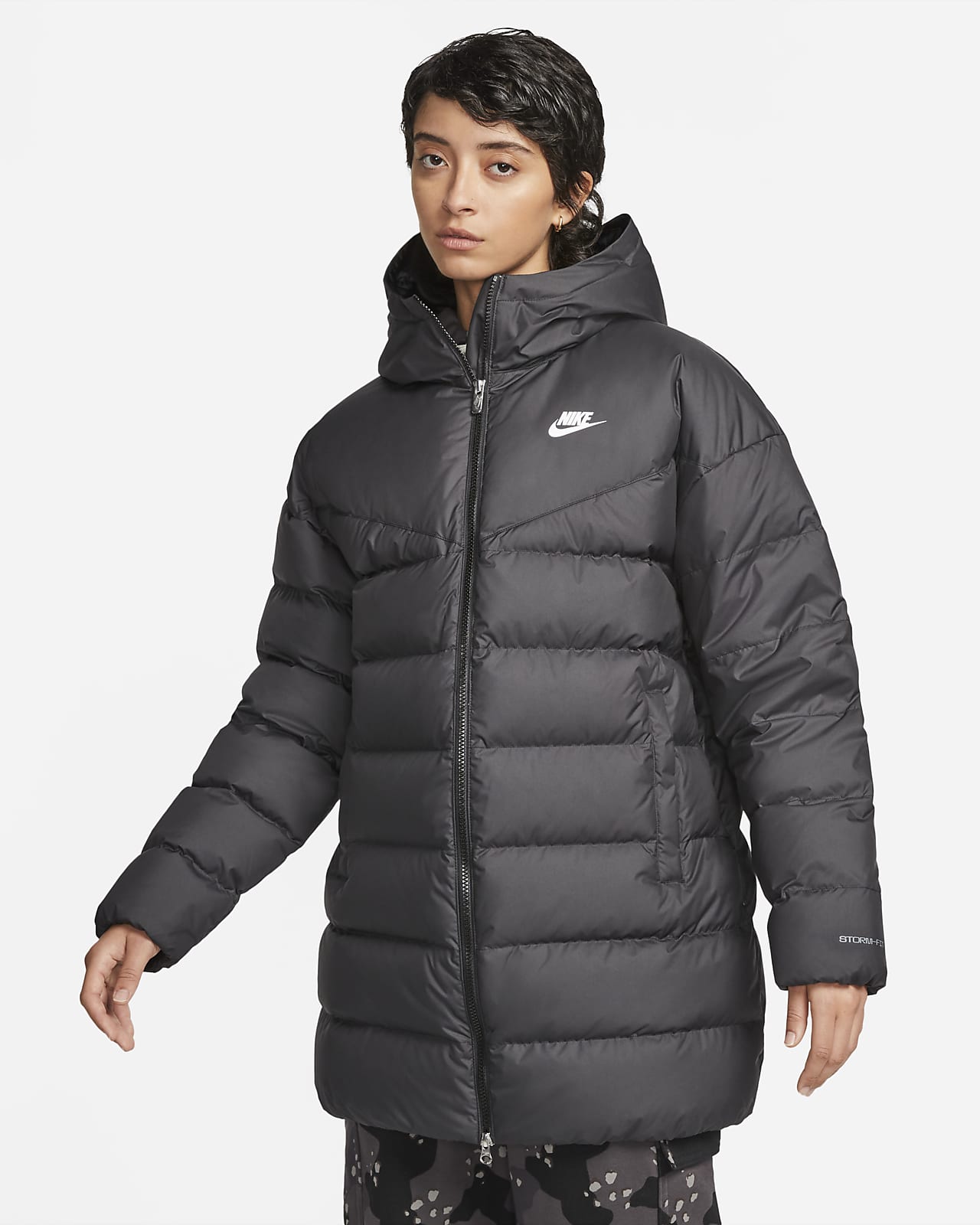 Nike Sportswear Storm-FIT Windrunner Kuş Tüyü Kadın Parkası