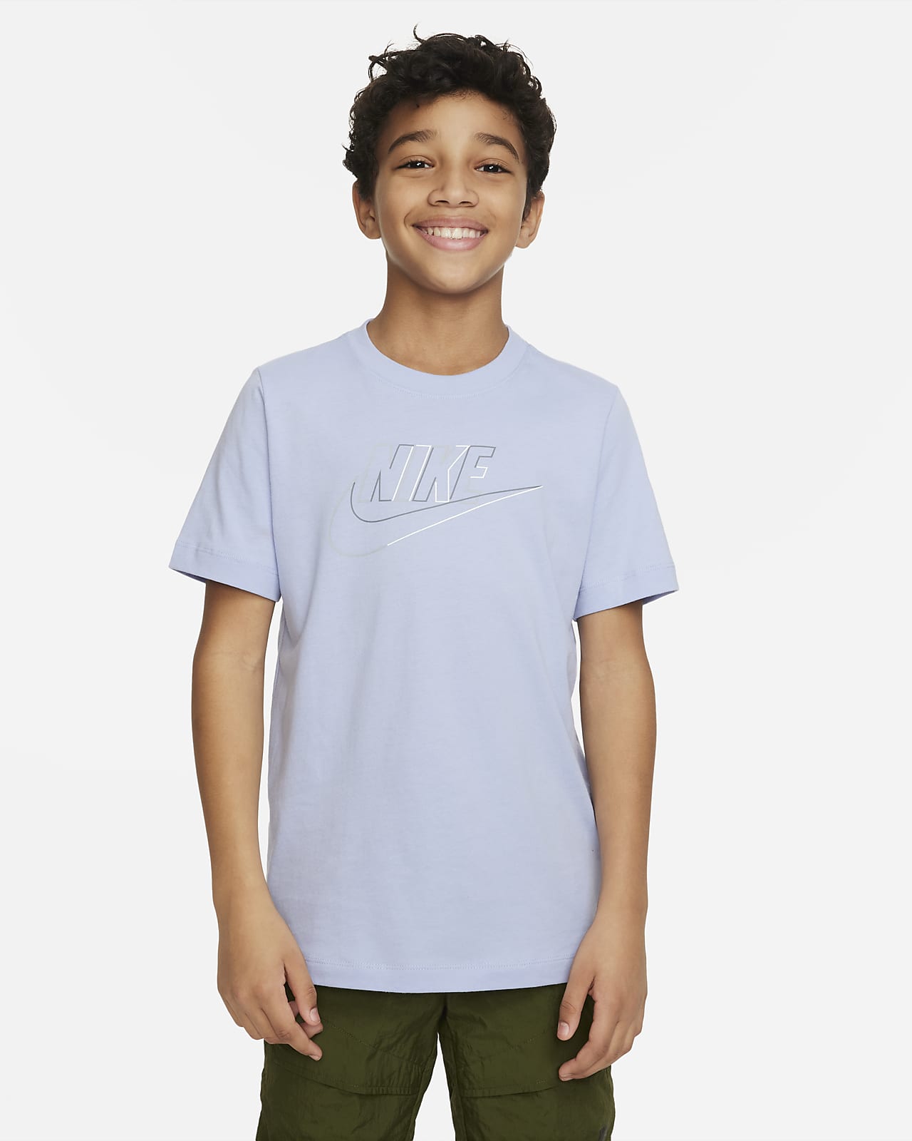 Nike Sportswear Older Kids' (Boys') T-Shirt. Nike CA