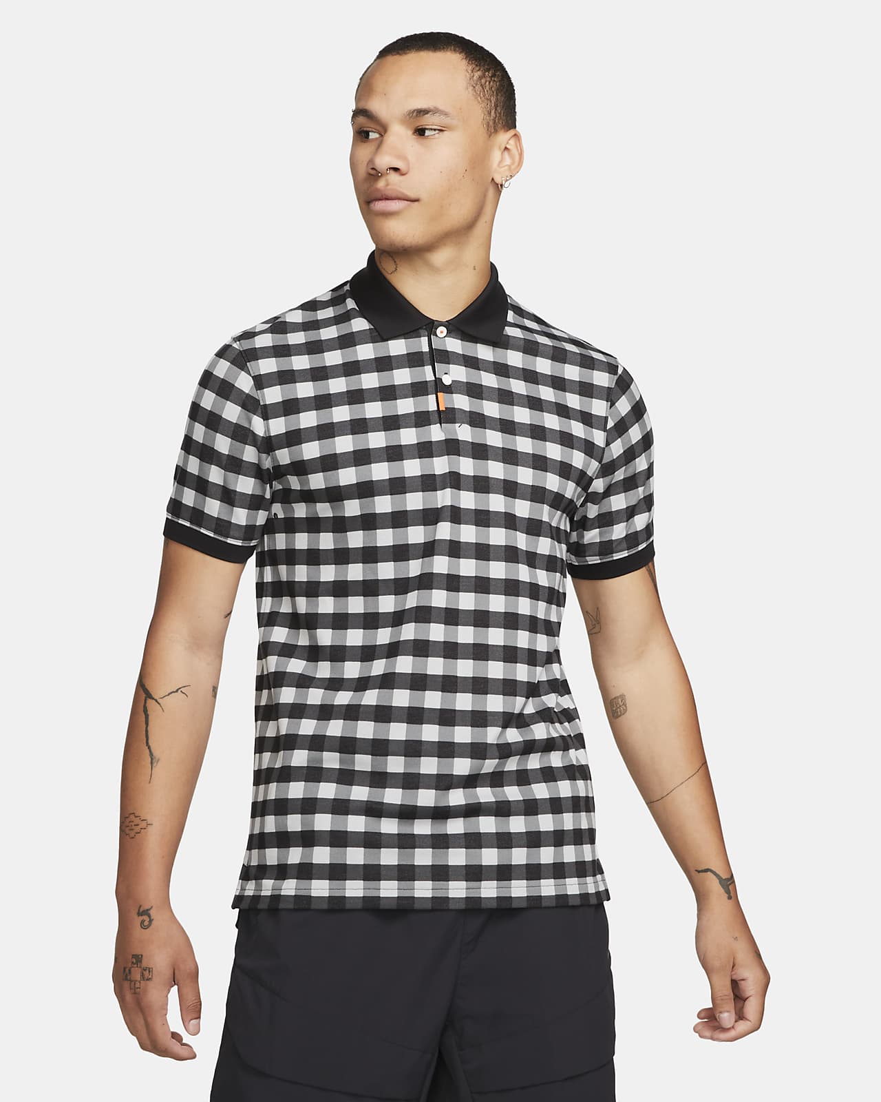 The Nike Polo Shirt met aansluitende pasvorm voor heren