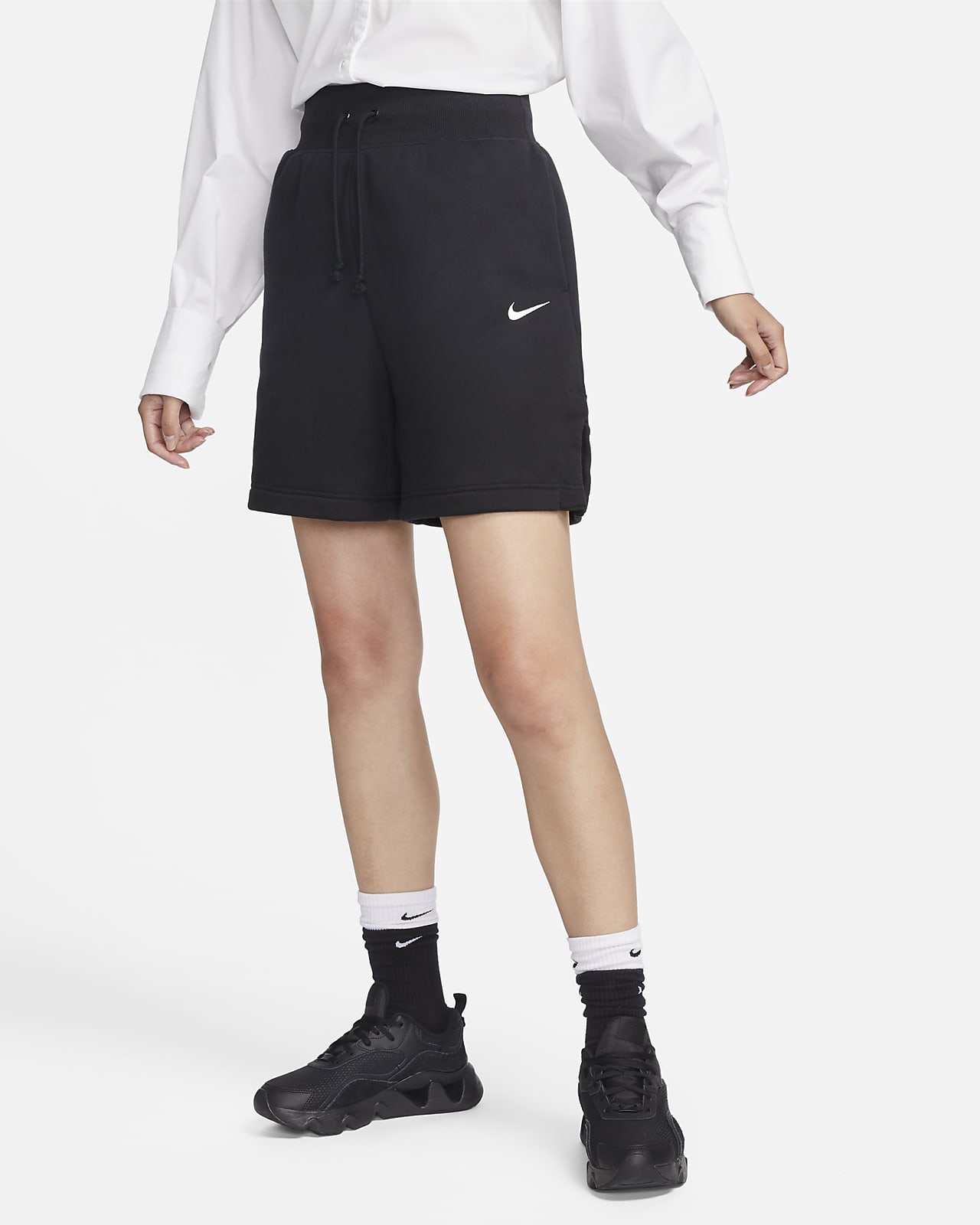 Nike Sportswear Phoenix Fleece Women's High-Waisted Shorts. Nike JP
