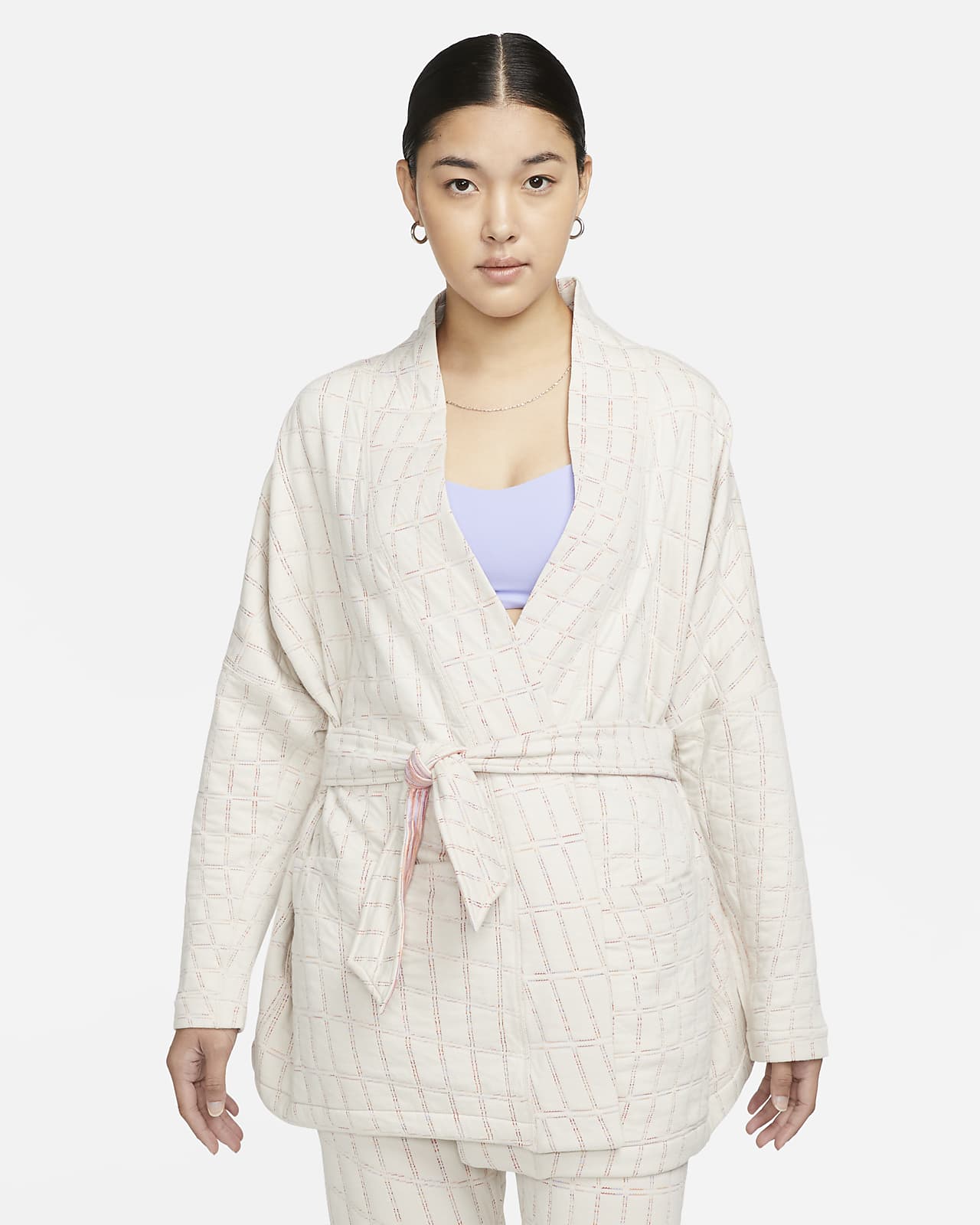 Nike Yoga Therma-FIT Luxe Women's Jacquard Top
