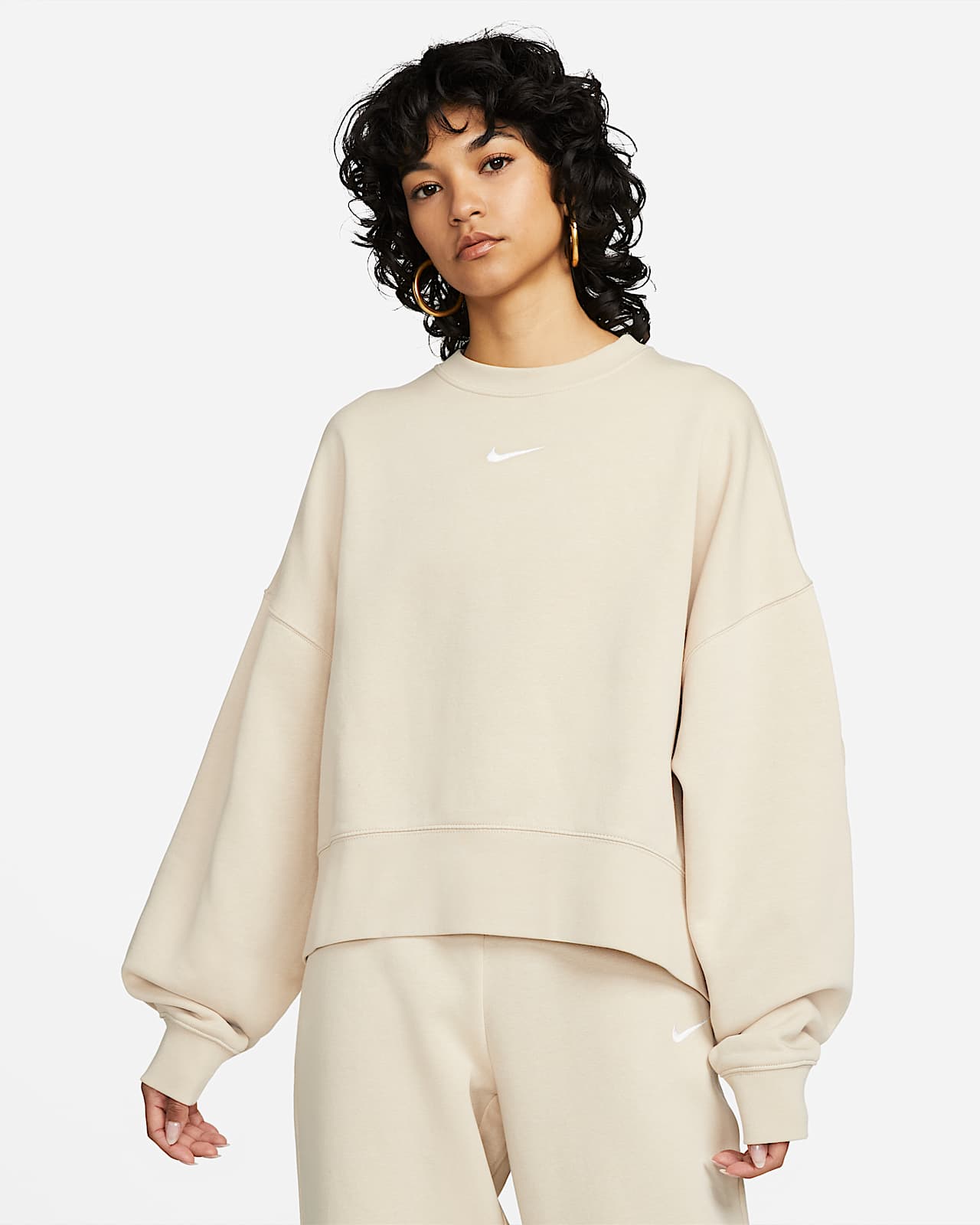 Nike Sportswear Collection Essentials Women's Oversized Fleece Crew