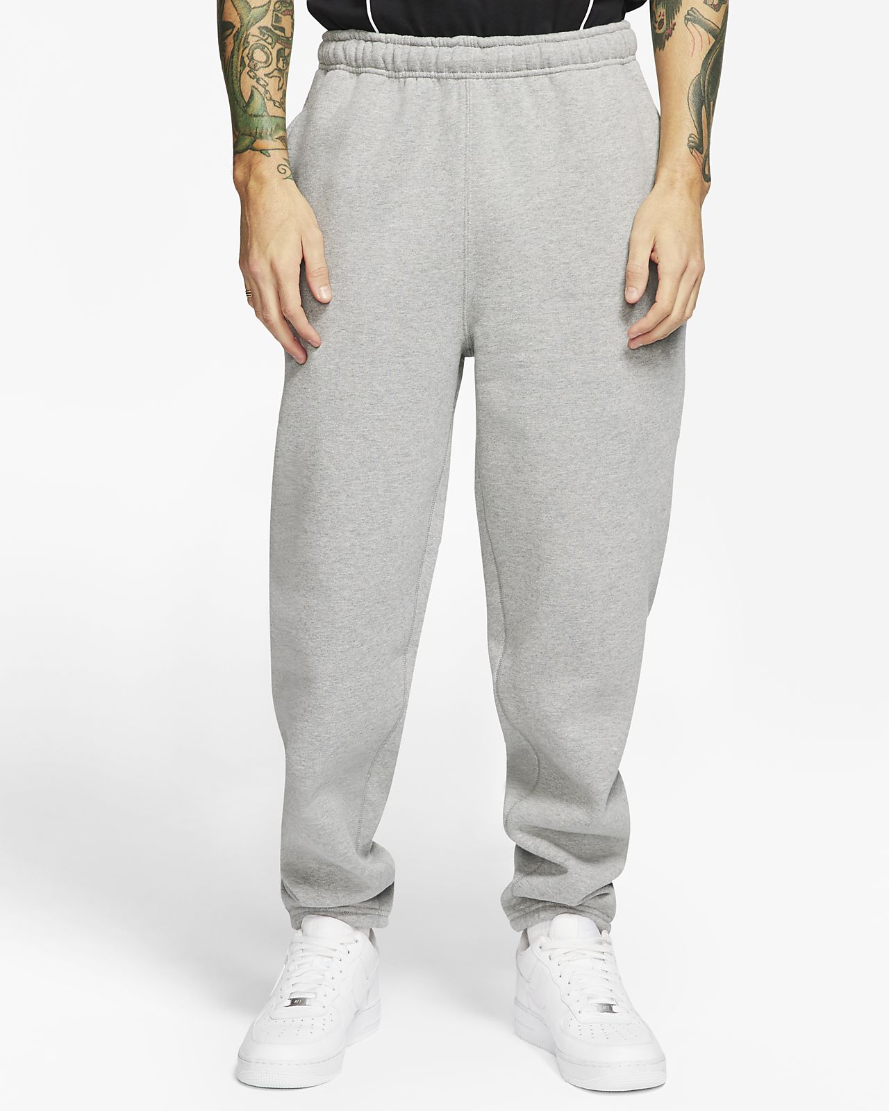 nikelab grey sweatpants