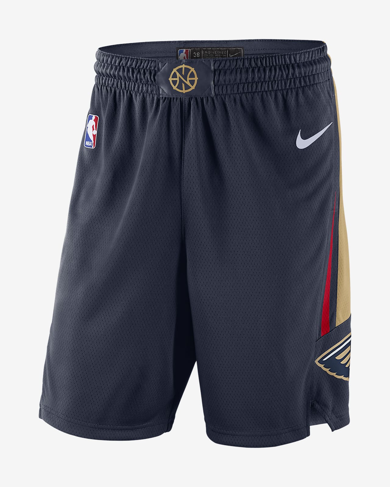 New Orleans Pelicans Icon Edition Nike NBA Swingman Shorts für Herren