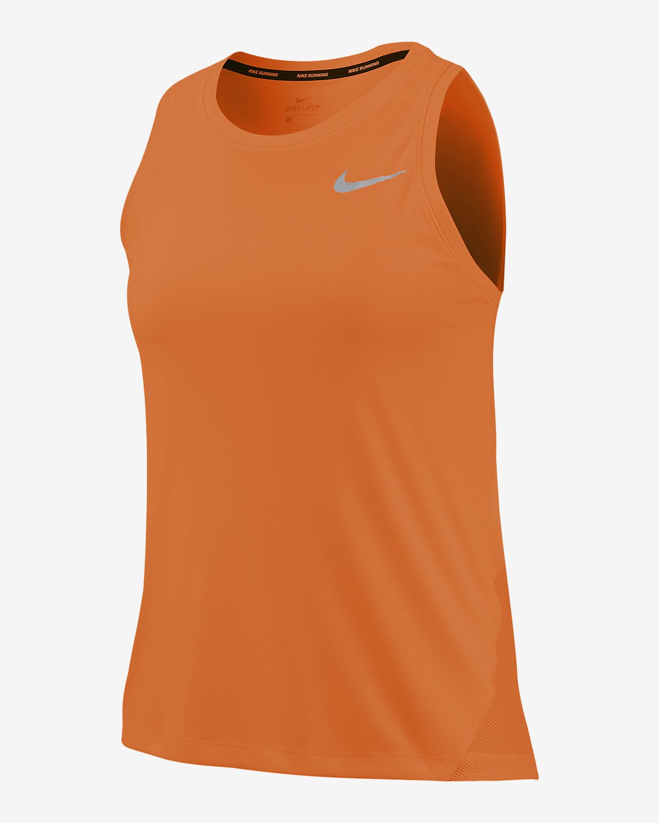 nike orange tank top womens