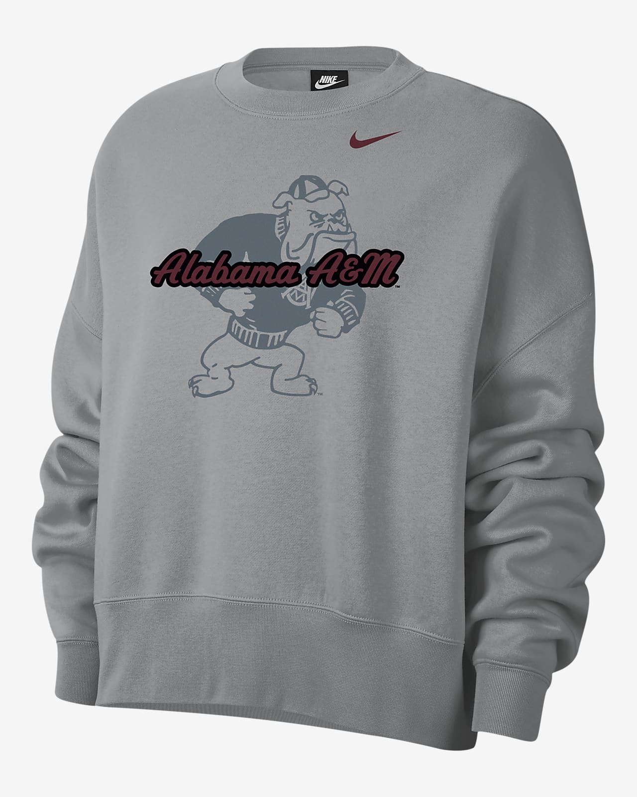 Nike College (Alabama A&M) Women's Crew-Neck Sweatshirt