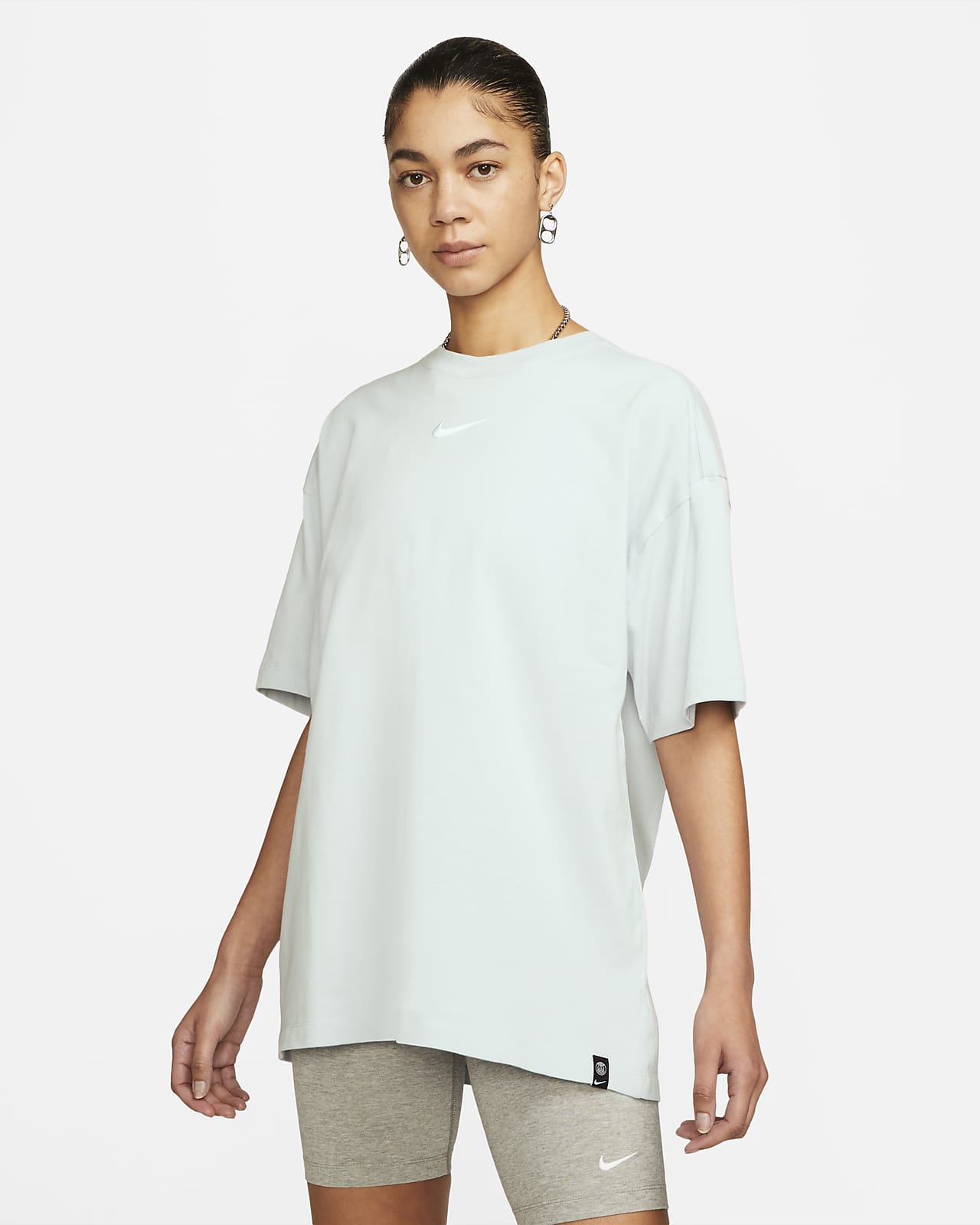 Paris Saint-Germain Collection Essentials Women's Oversized Short-Sleeve Top