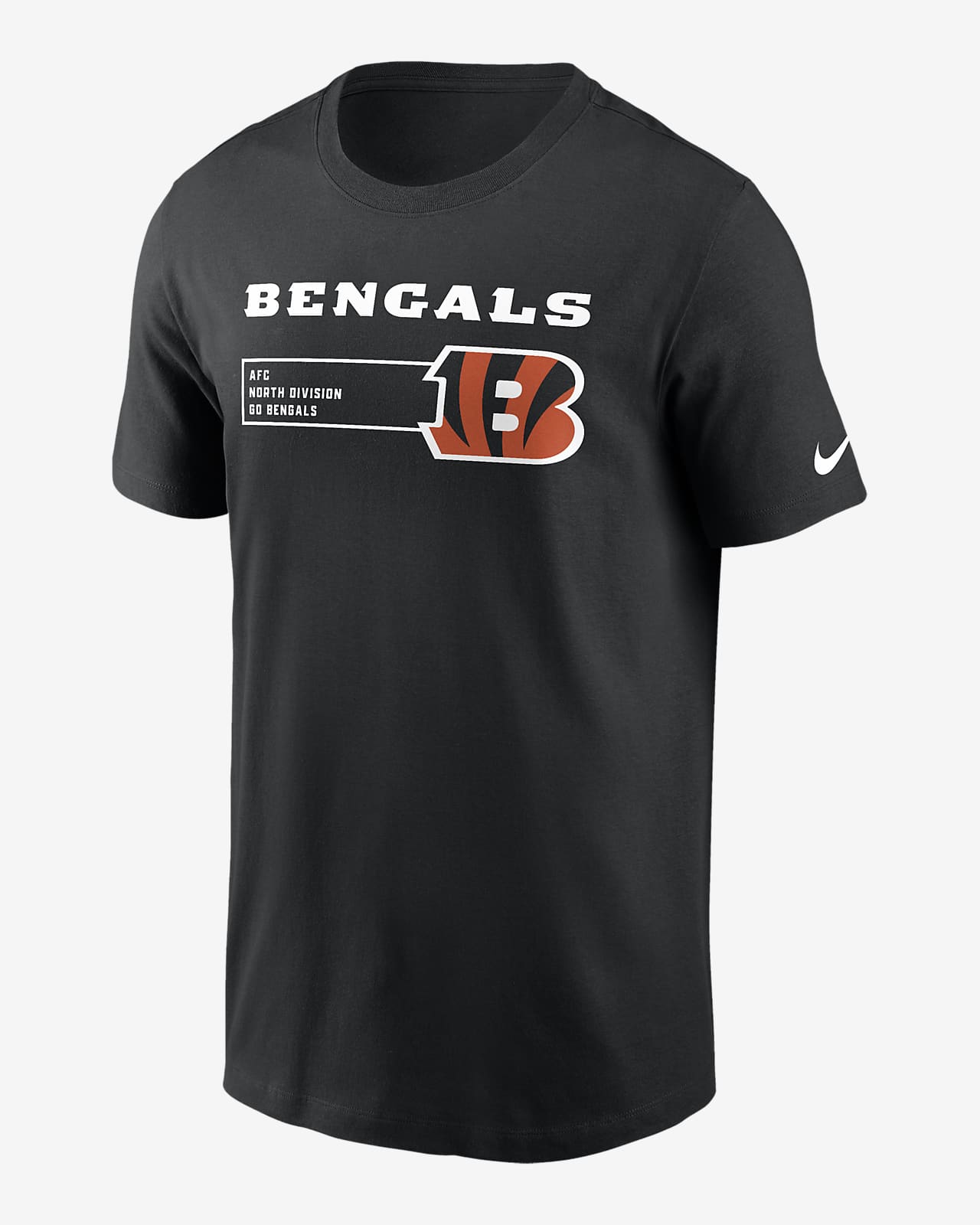 Playera Nike NFL para hombre Cincinnati Bengals Division Essential