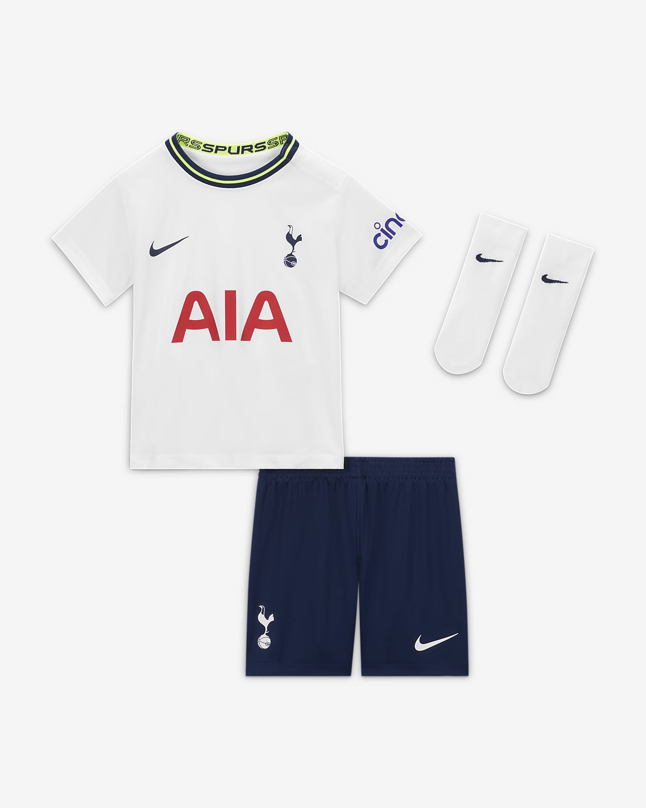 Tottenham Hotspur 2022/23 Home Fußballtrikot-Set für Babys