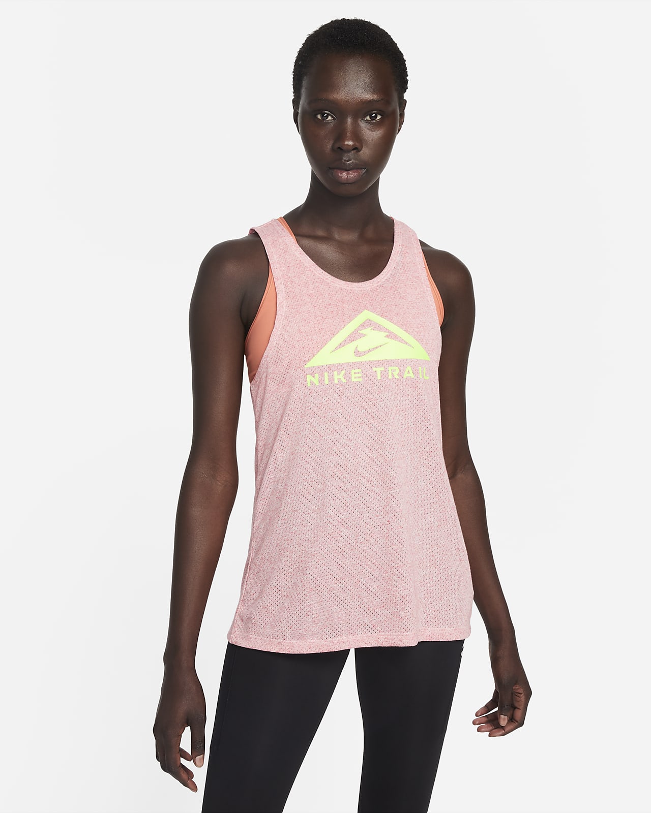Nike Dri-FIT-trailløbetanktop til kvinder