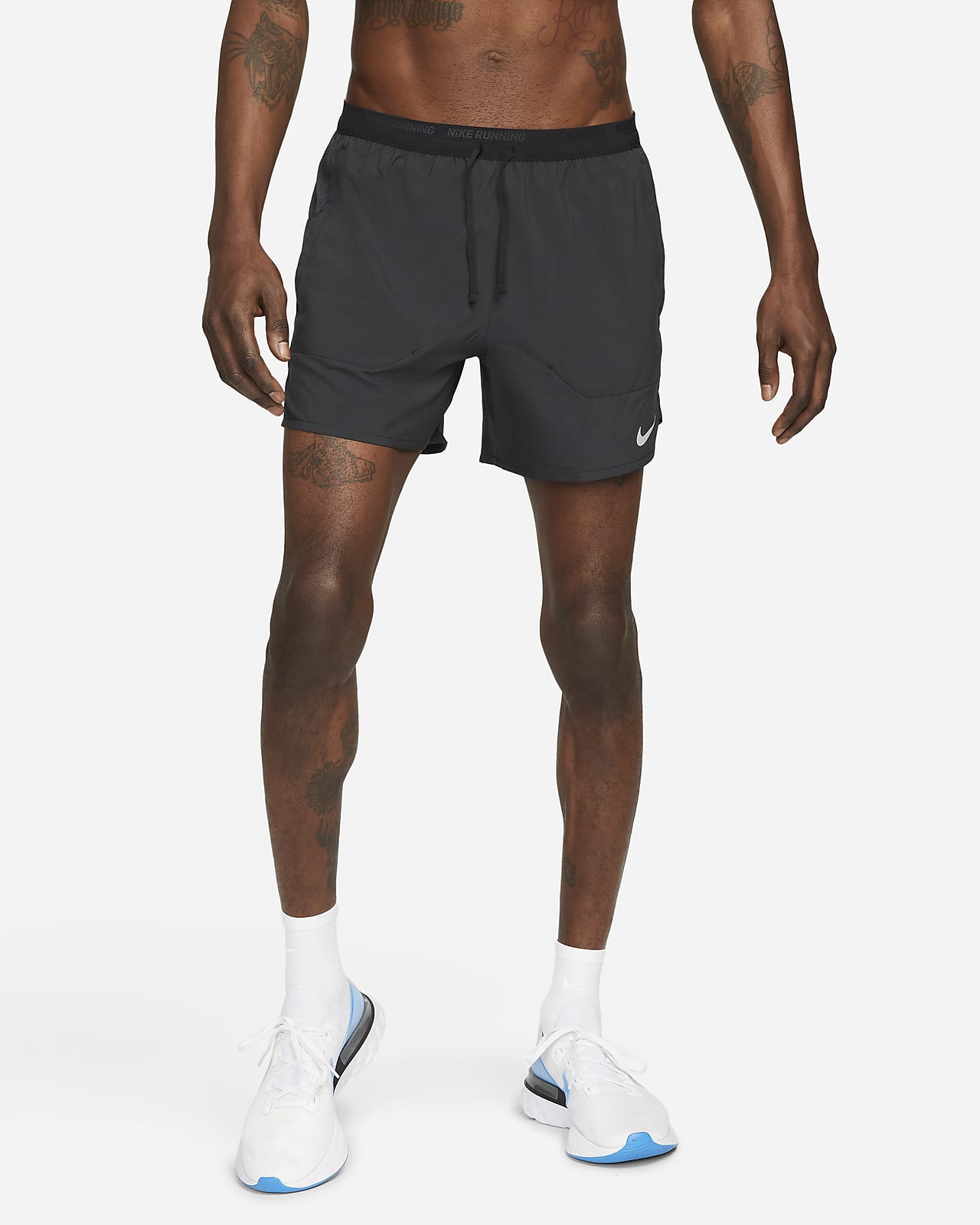 Nike Stride Dri-FIT-løbeshorts med indershorts (13 cm) til mænd