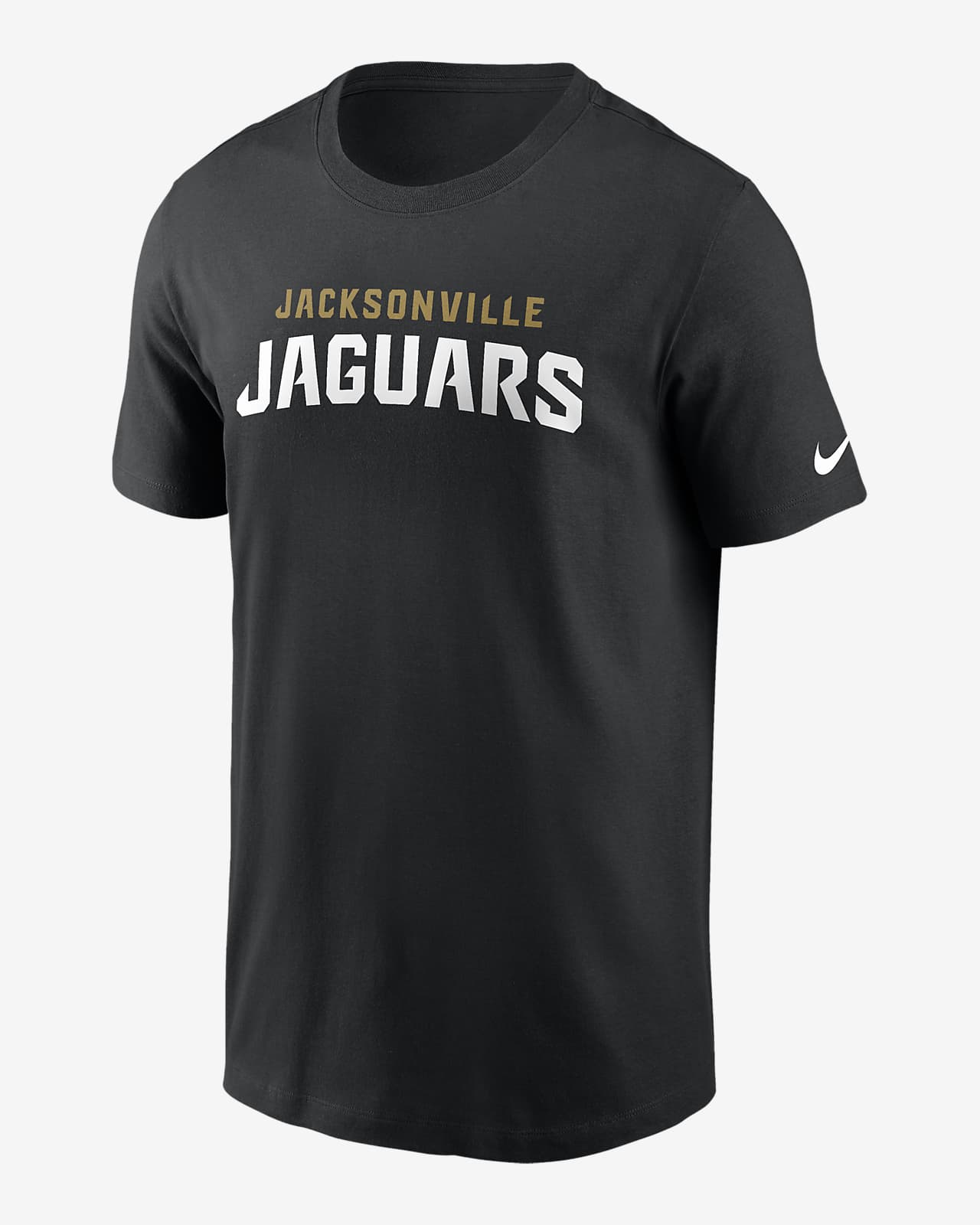 Playera Nike de la NFL para hombre Jacksonville Jaguars Primetime Wordmark Essential