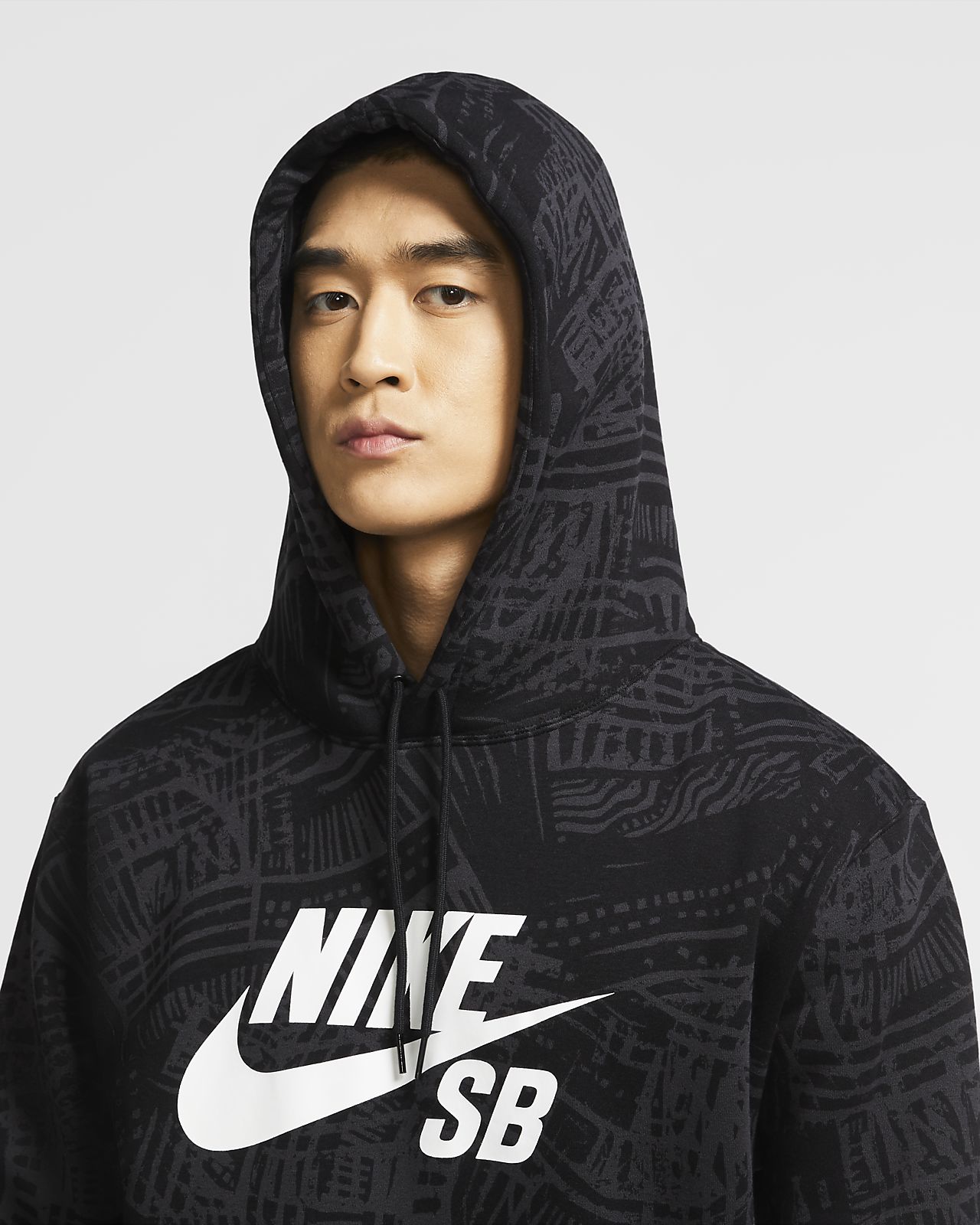 Nike SB Men's Printed Skate Hoodie. Nike GB Nike SB Men's Printed Skate Hoodie. Nike GB