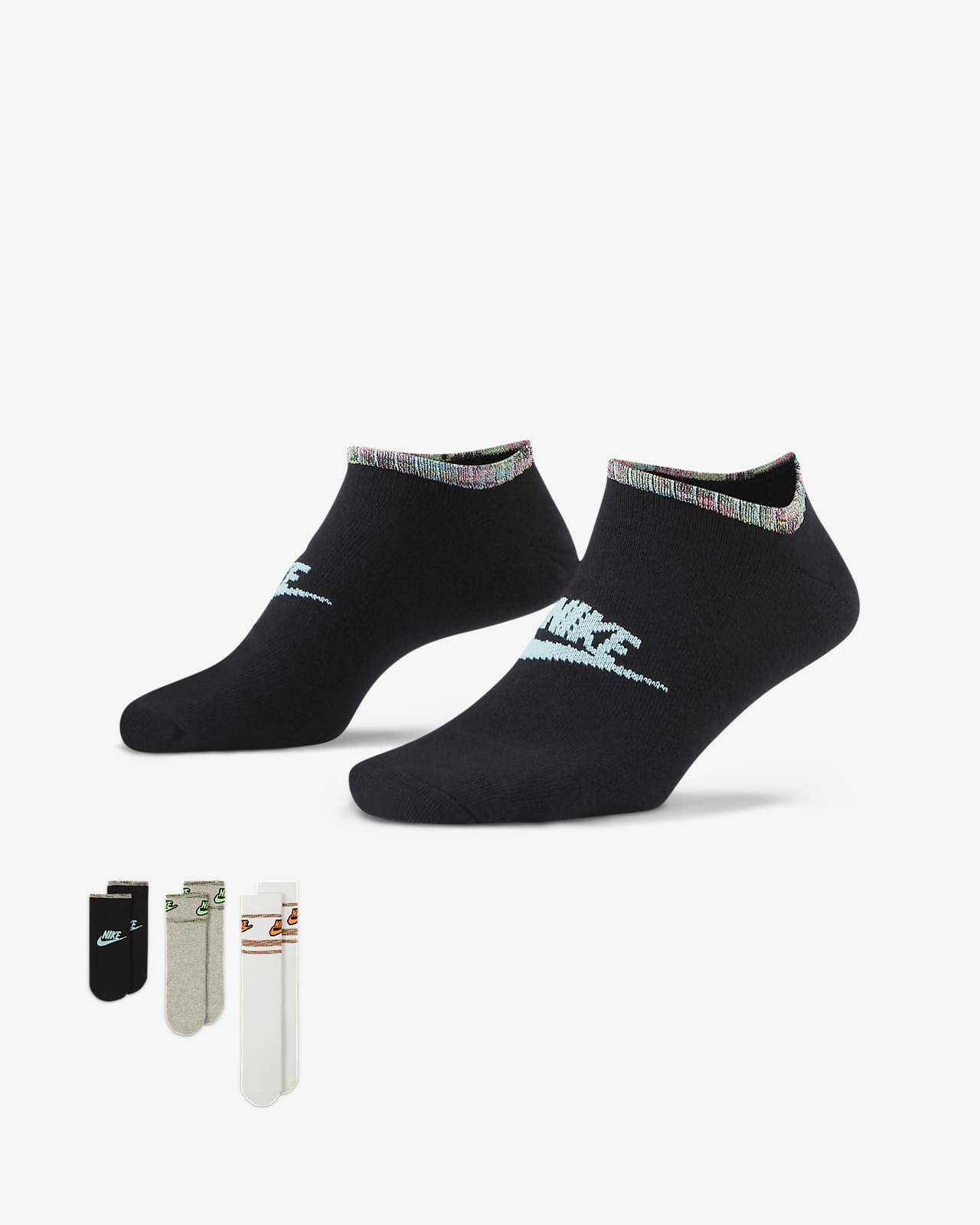 Nike Sportswear Everyday Essential Socks (3 Pairs)