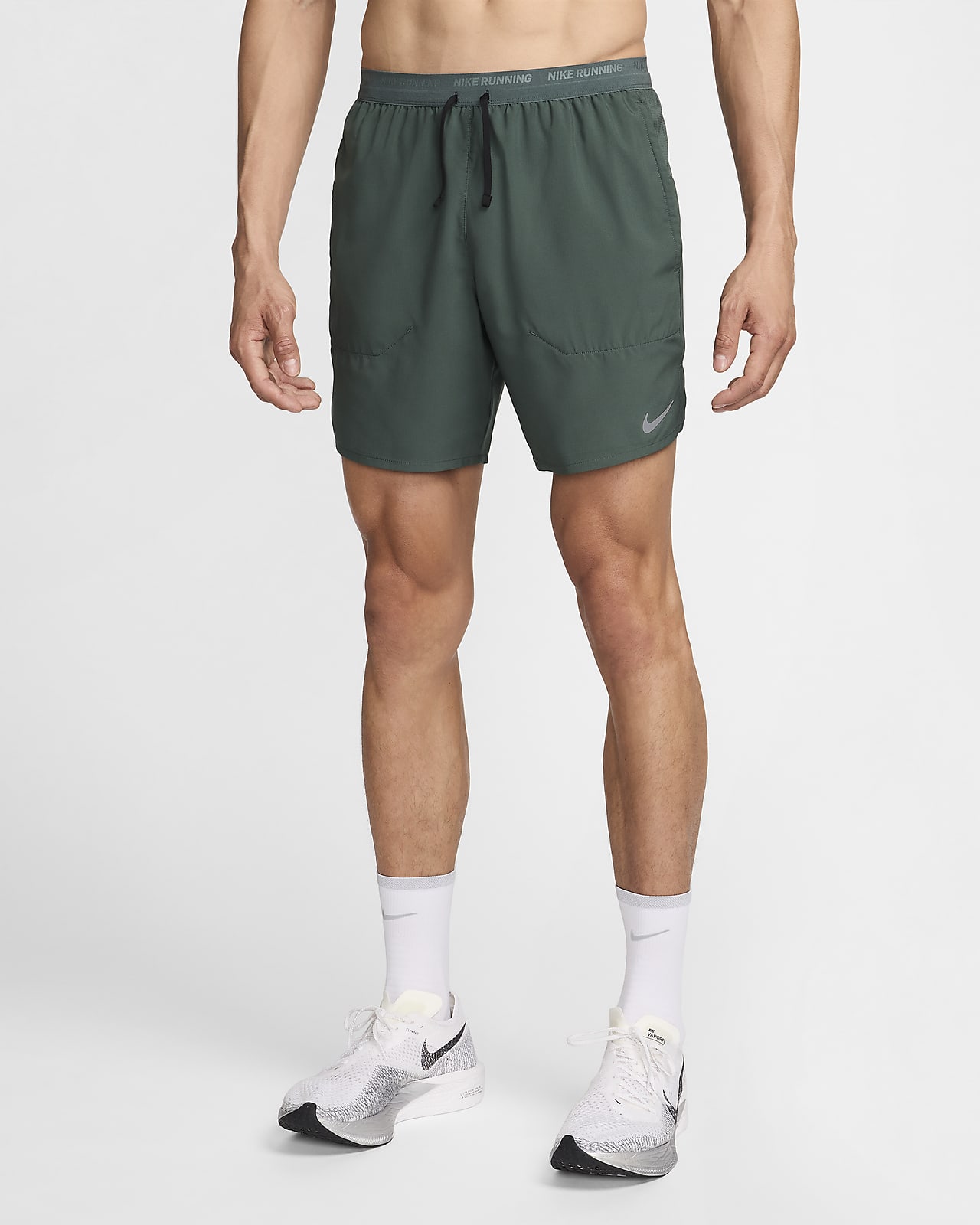 Short de running avec sous-short intégré 18 cm Dri-FIT Nike Stride pour homme