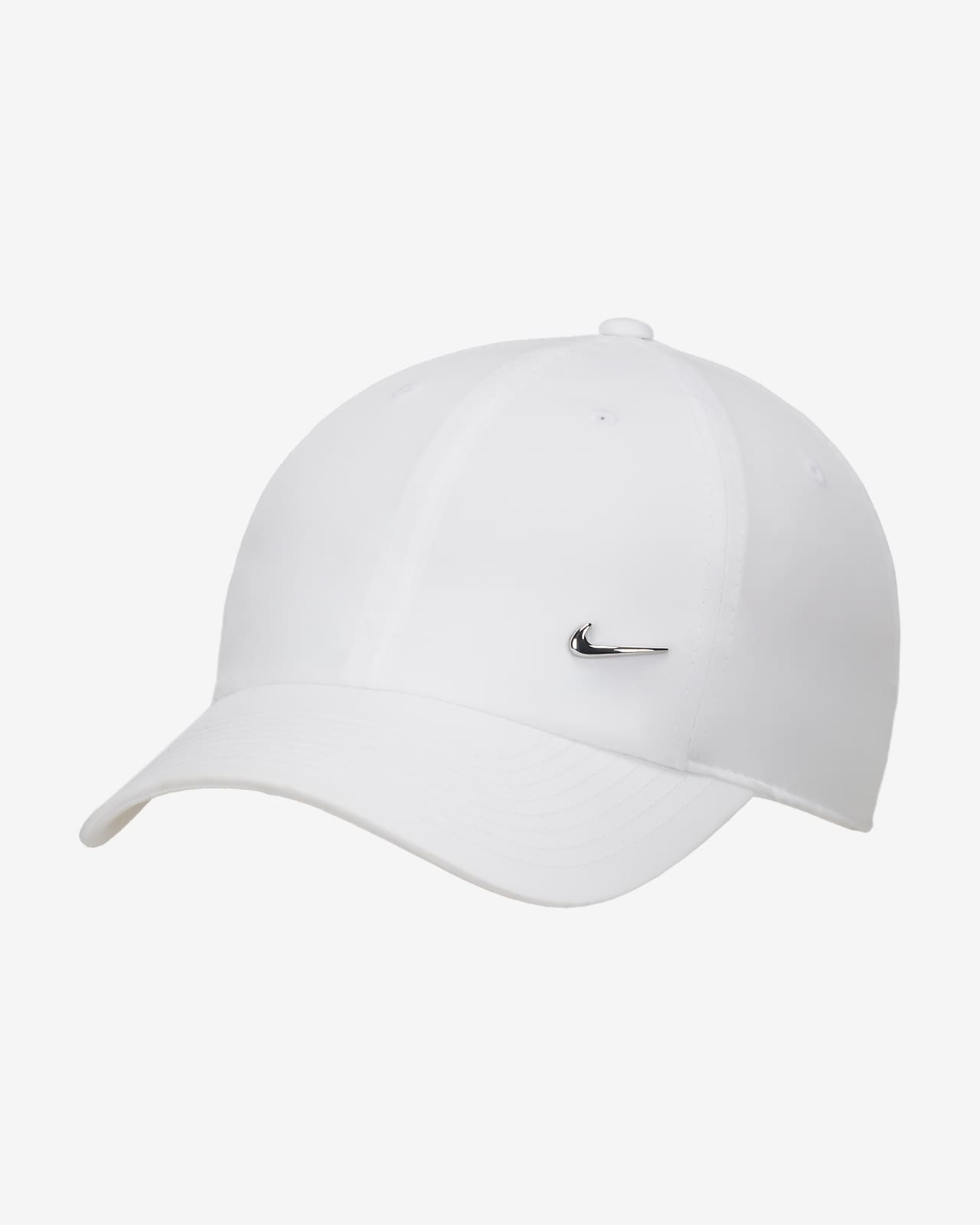 หมวกแก๊ปไร้โครงพร้อม Swoosh โลหะ Nike Dri-FIT Club