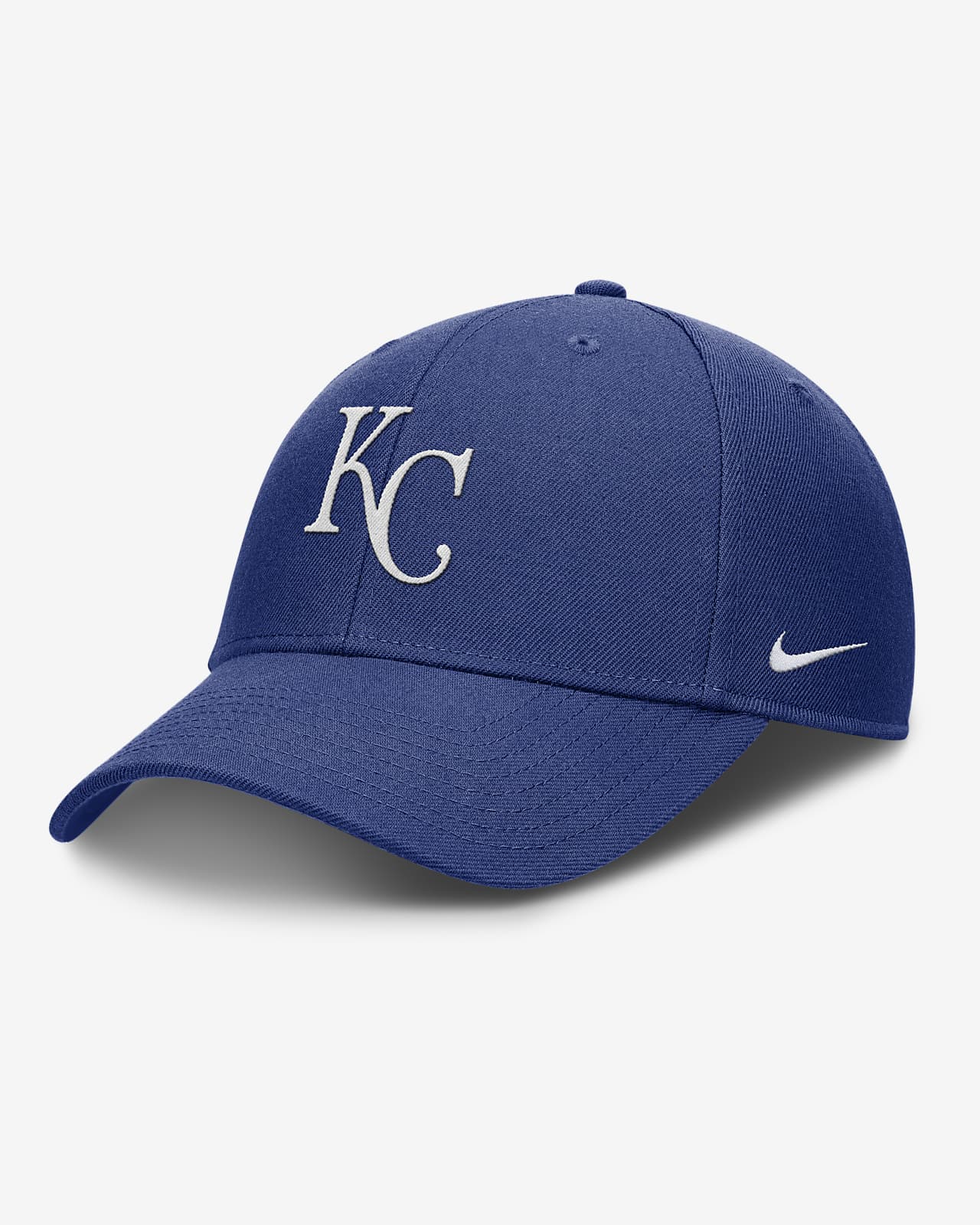 Gorra Nike Dri-FIT de la MLB ajustable para hombre Kansas City Royals Evergreen Club