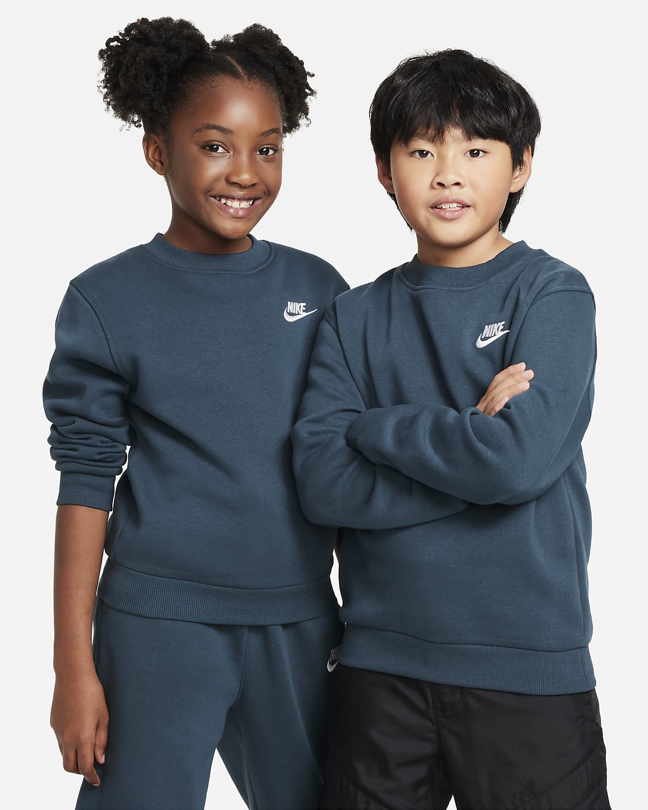 Bluza dresowa dla dużych dzieci Nike Sportswear Club Fleece