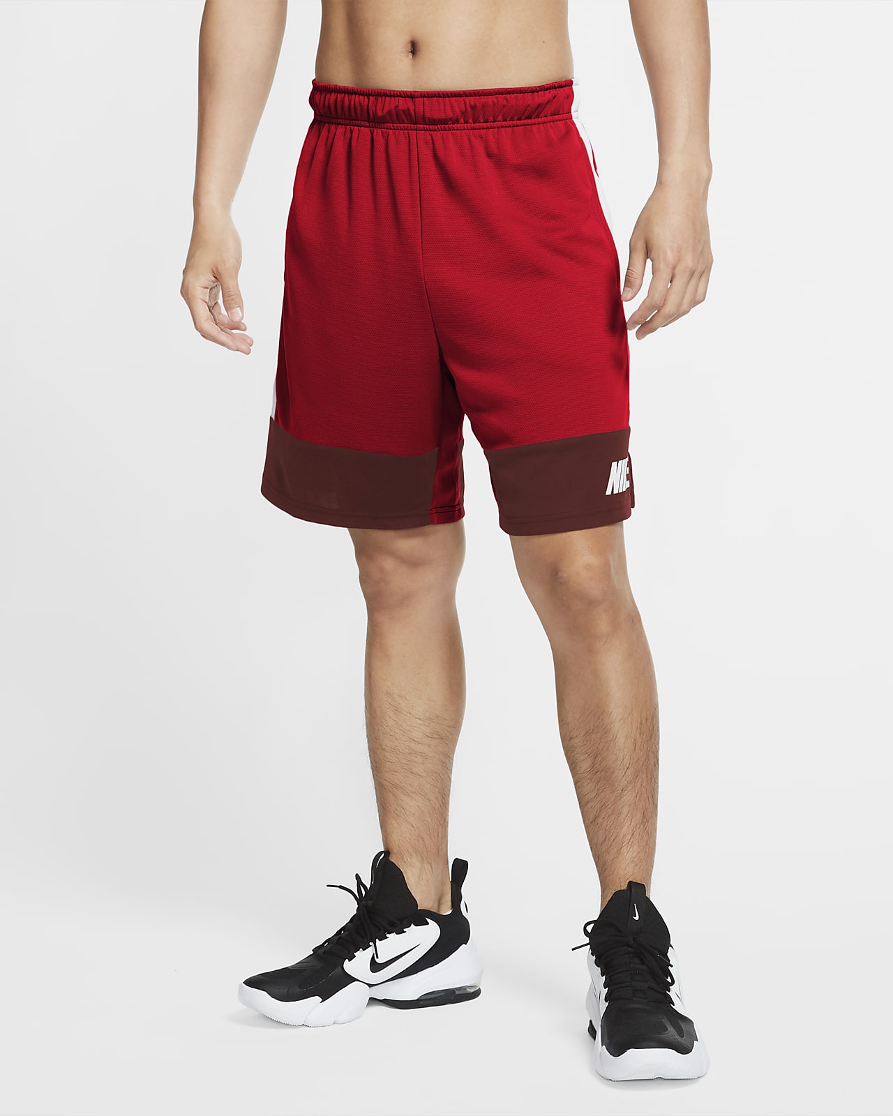 nike men's dri fit training shorts