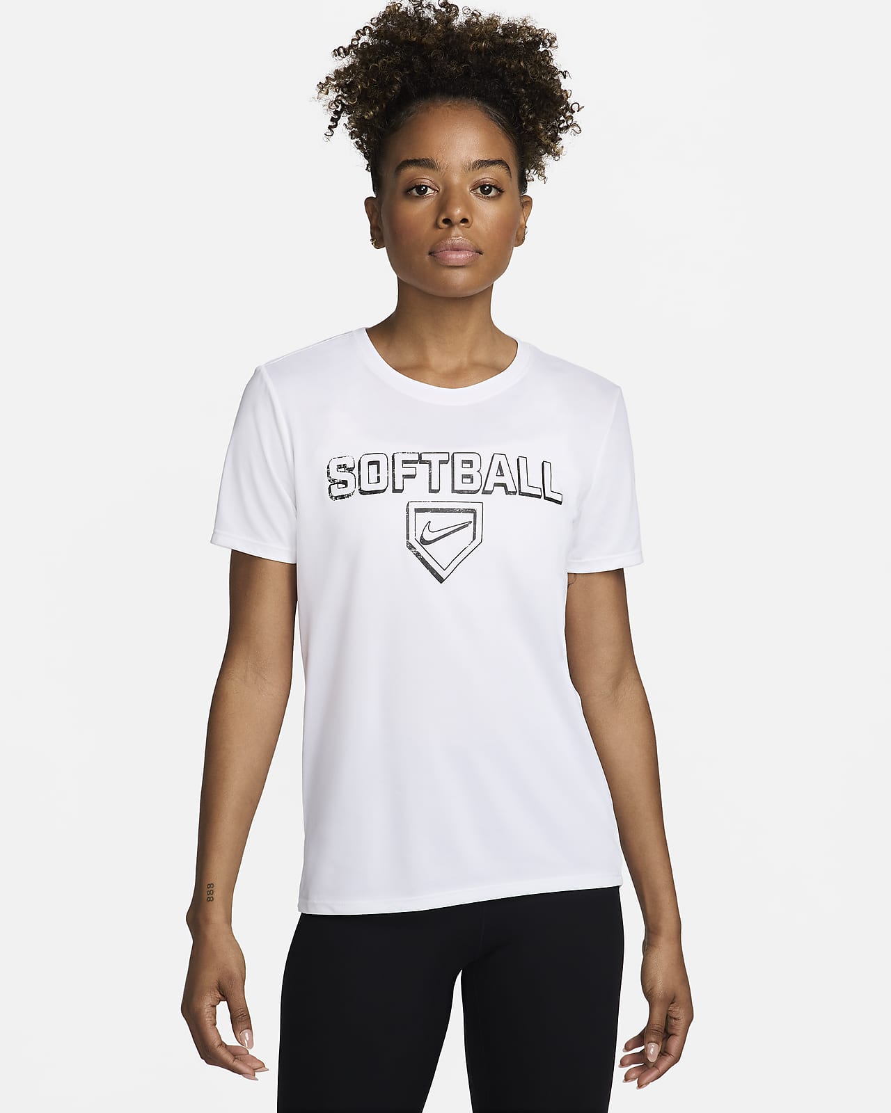 Playera de softball para mujer Nike Dri-FIT