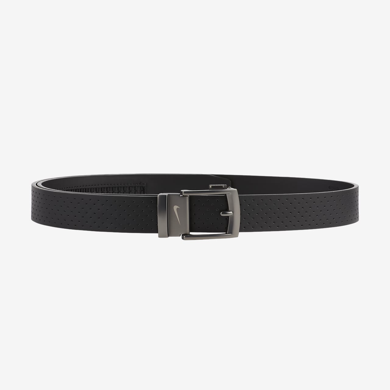 Men's Black Leather Belt - Made in France