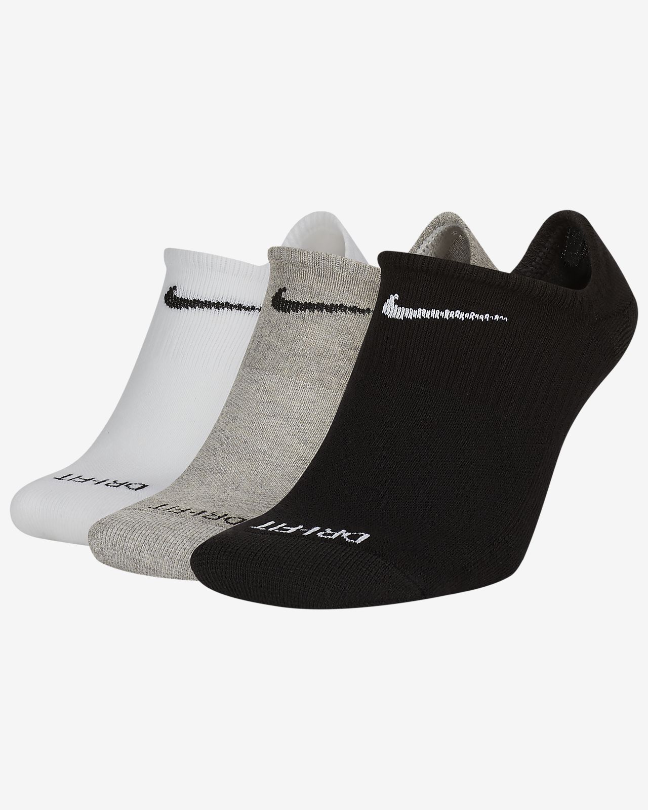 nike everyday plus no show socks