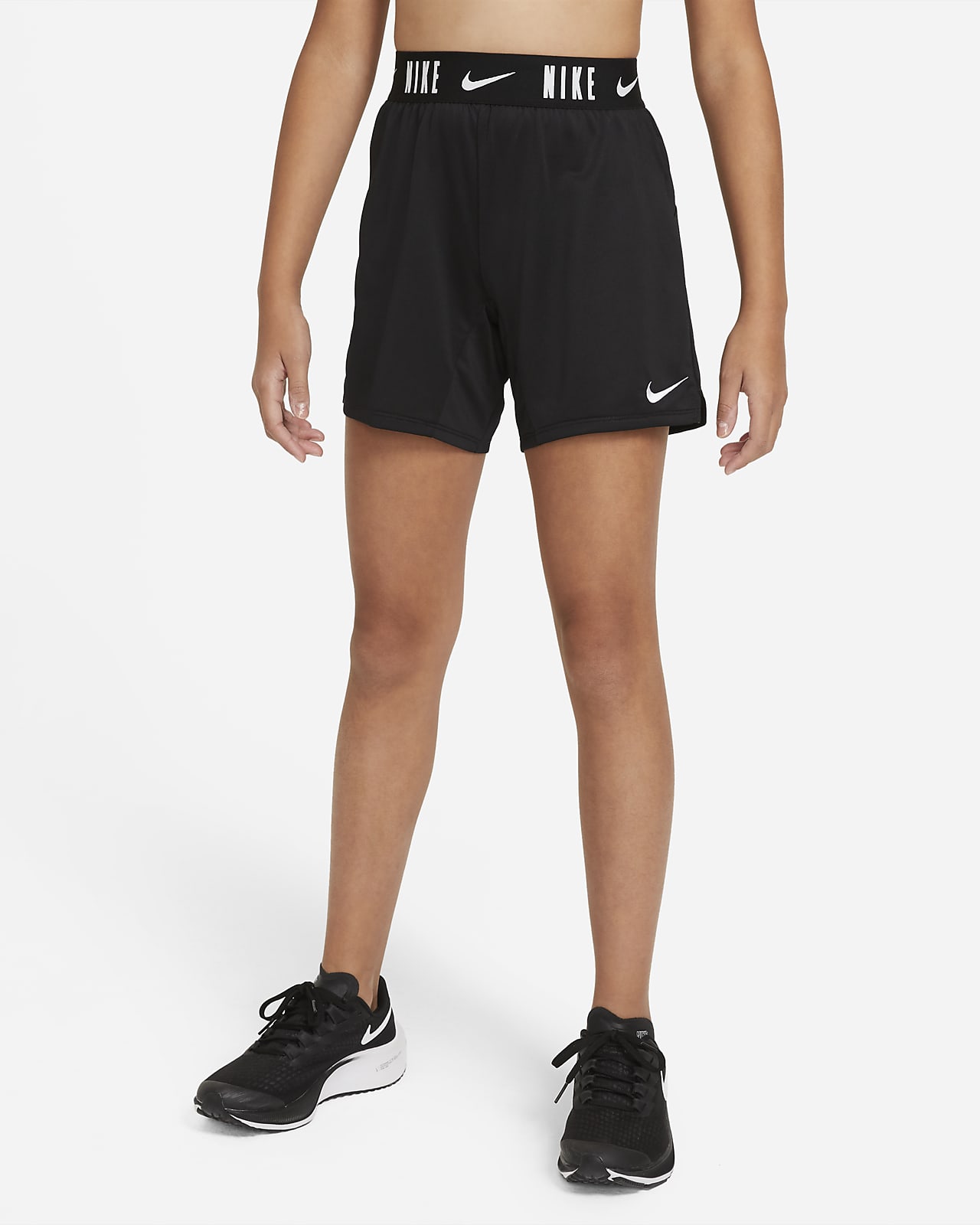 Shorts de entrenamiento de 15 cm para niña talla grande Nike Dri-FIT Trophy