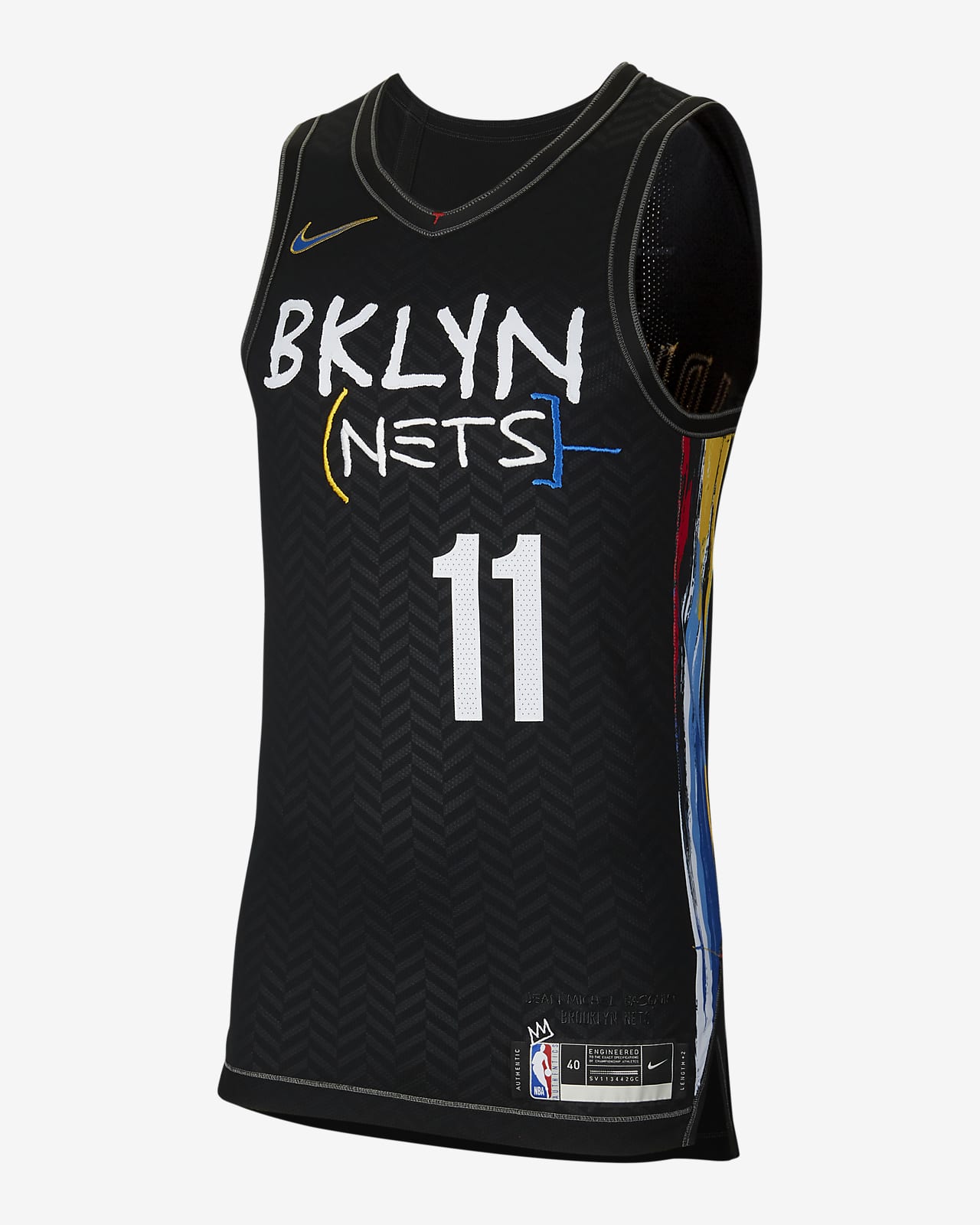 Maillot Nike NBA Authentic Brooklyn Nets City Edition