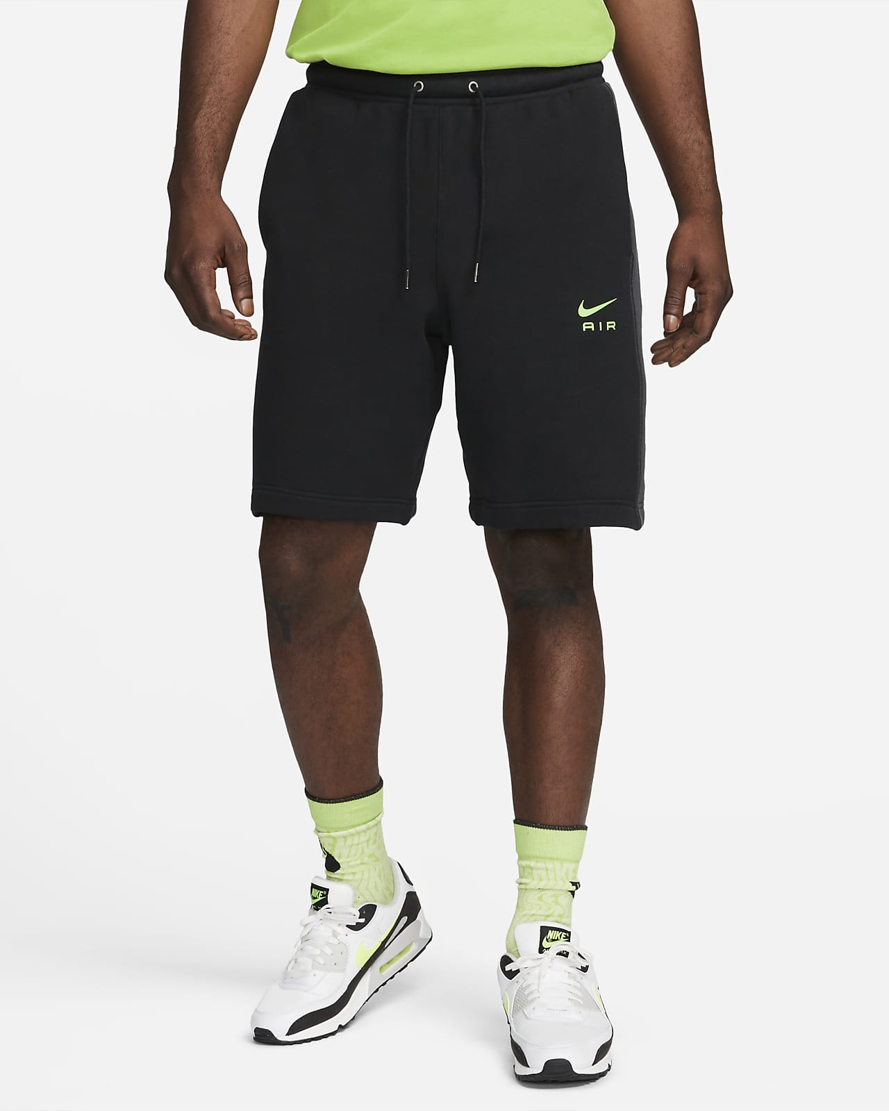 Nike Sportswear Air-shorts i french terry til mænd