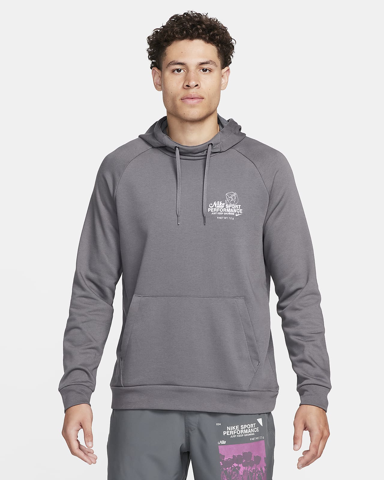 Nike Men's Dri-FIT Hooded Fitness Pullover
