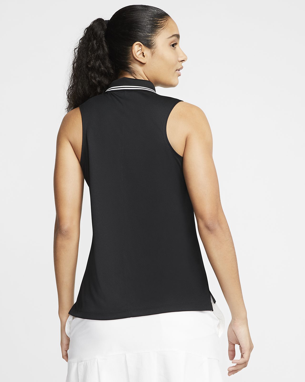 nike sleeveless golf shirt