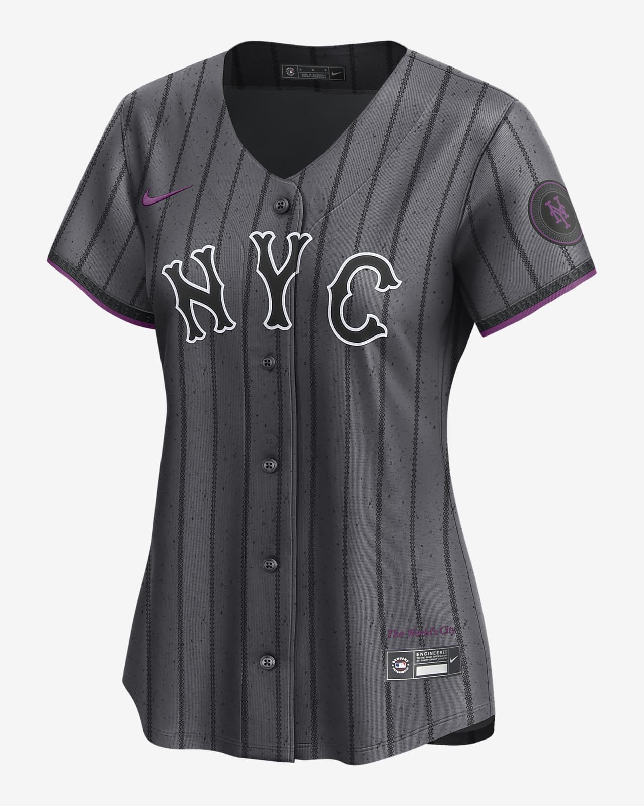 Jersey Nike Dri-FIT ADV de la MLB Limited para mujer Francisco Lindor New York Mets City Connect