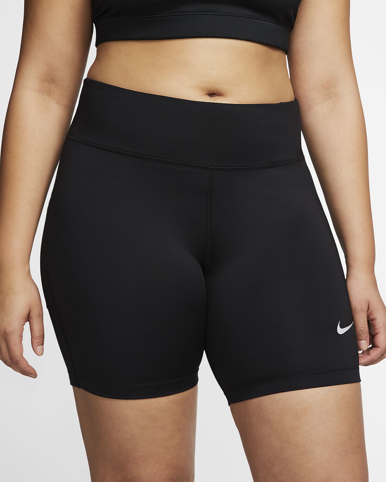 nike plus size biker shorts