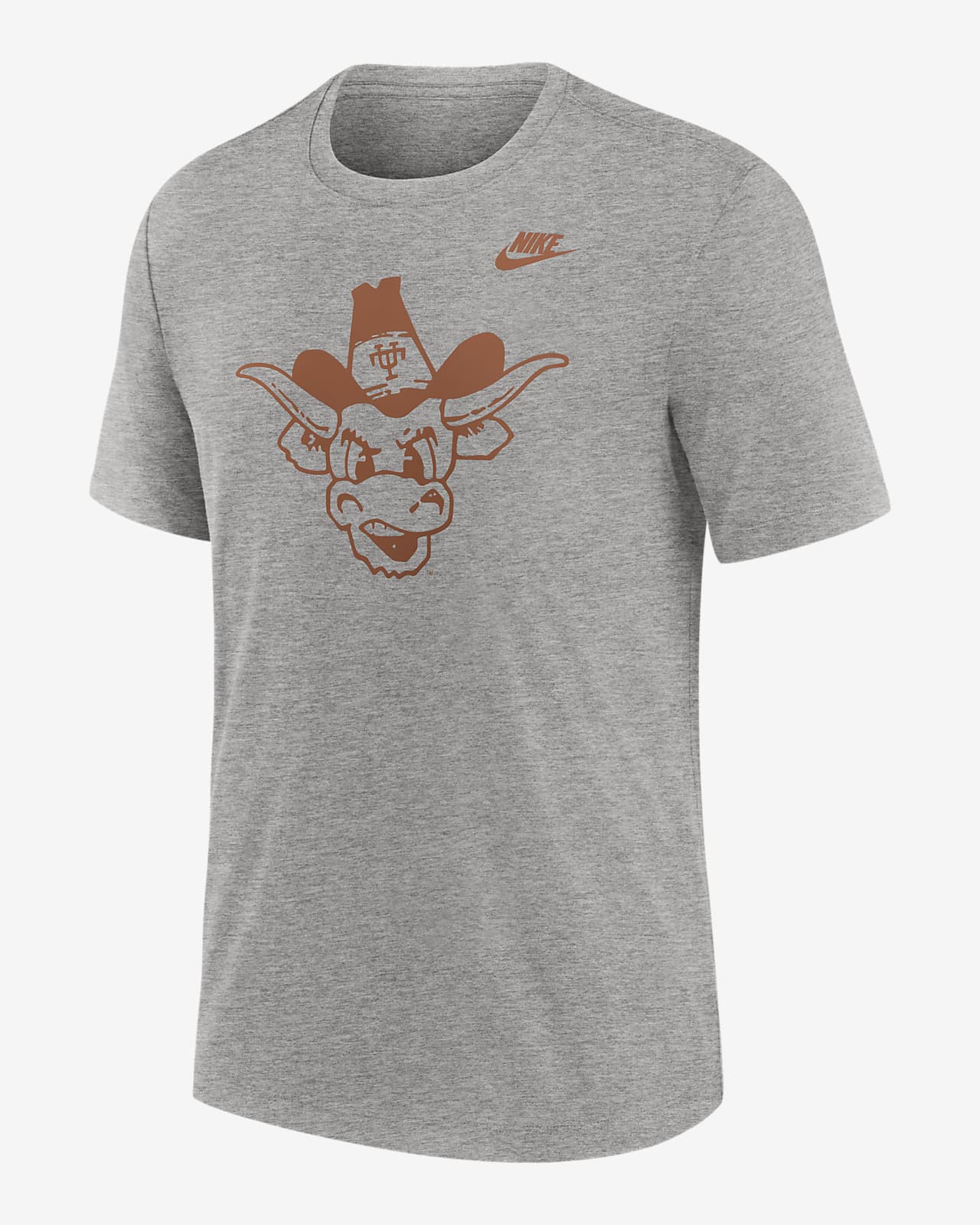 Texas Longhorns Blitz Evergreen Legacy Primary Men's Nike College T-Shirt