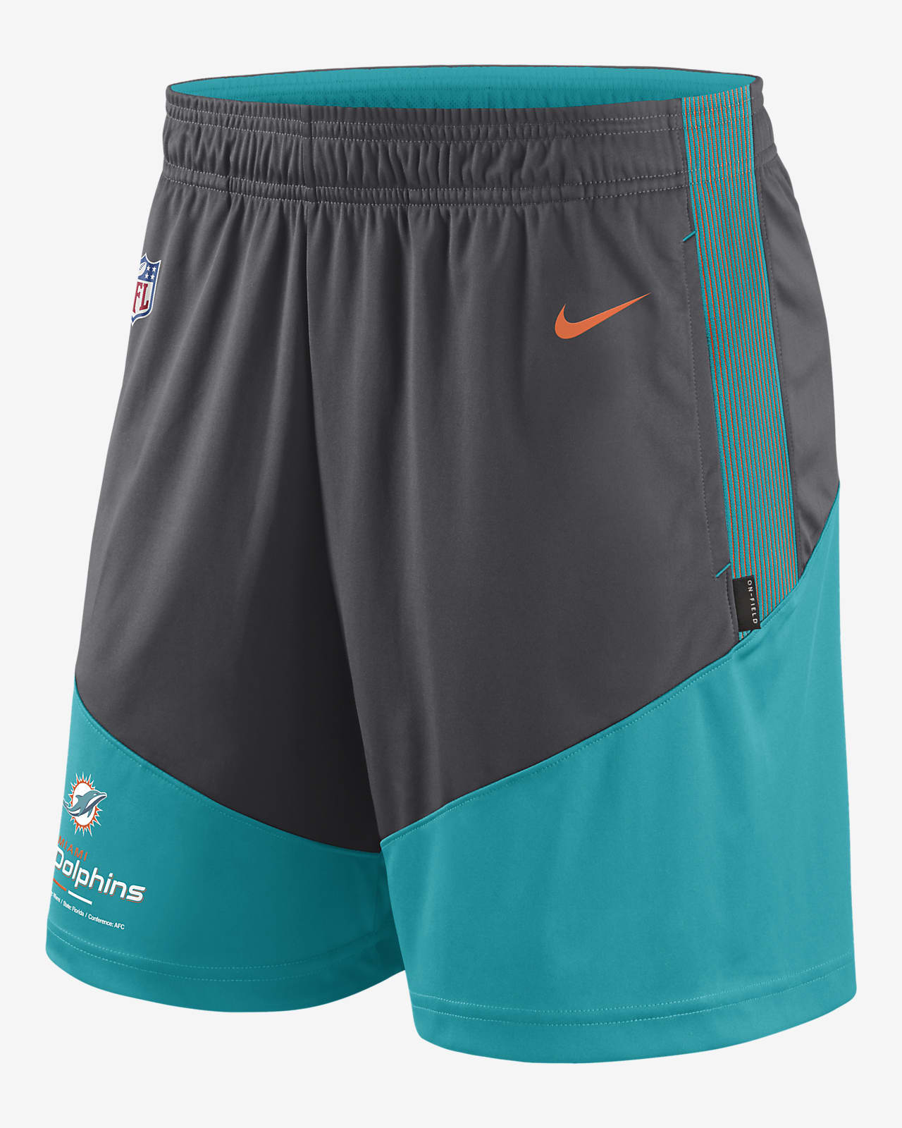 Nike Dri-FIT Primary Lockup (NFL Miami Dolphins) Men's Shorts