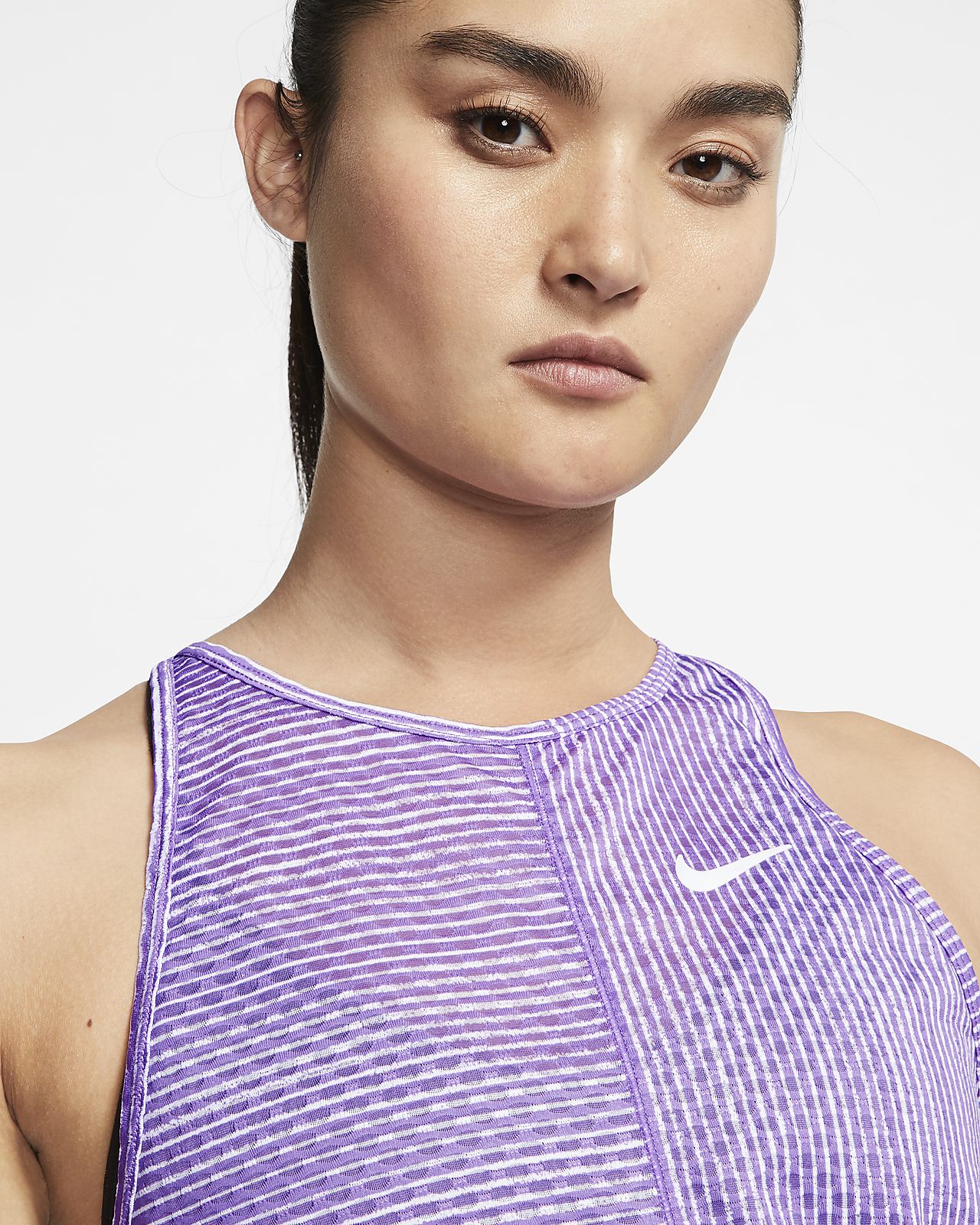 nike court printed tank