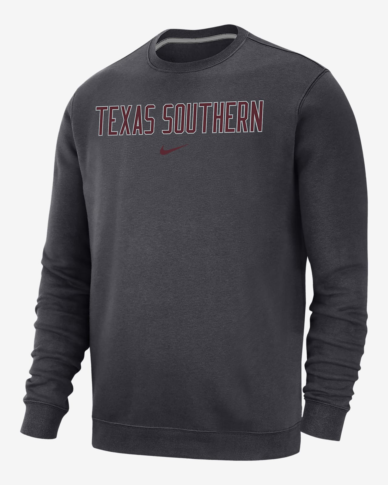 Nike College Club Fleece (Texas Southern) Crew Sweatshirt