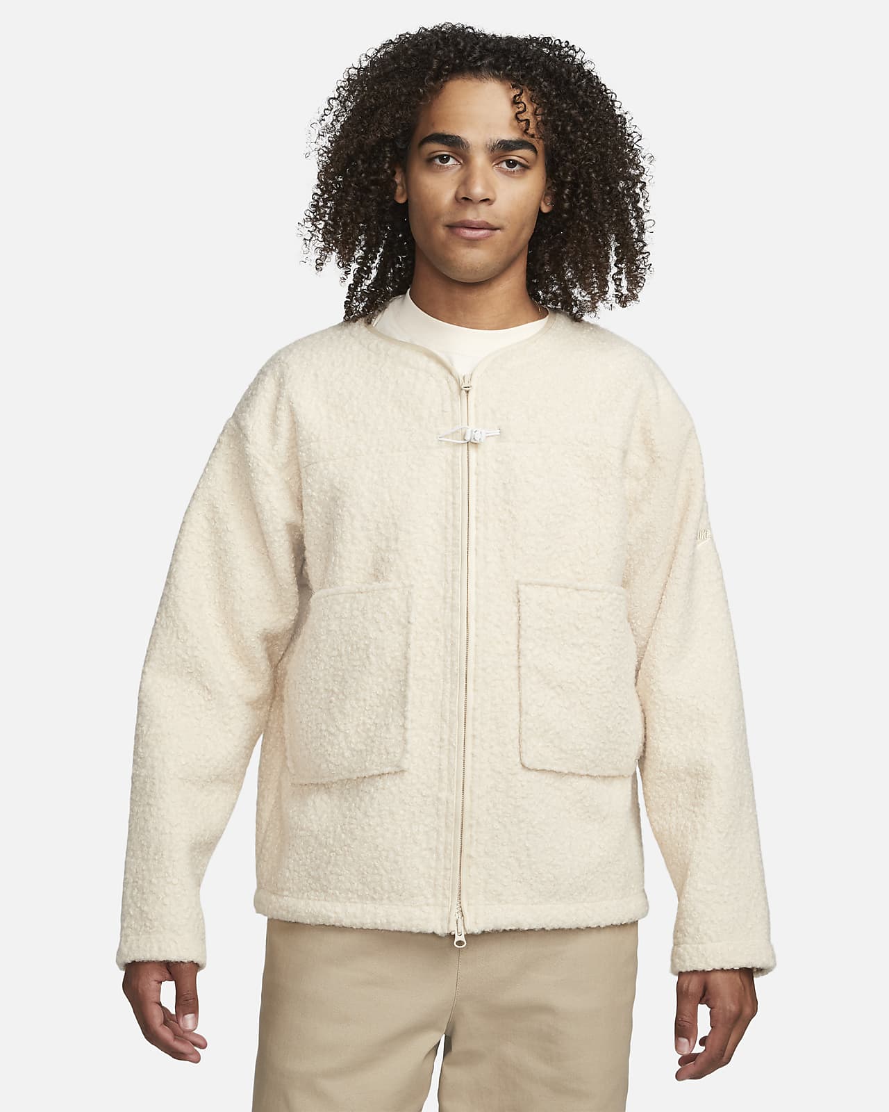 Nike Sportswear Tech Pack Jacke aus hochflorigem Fleece für Herren