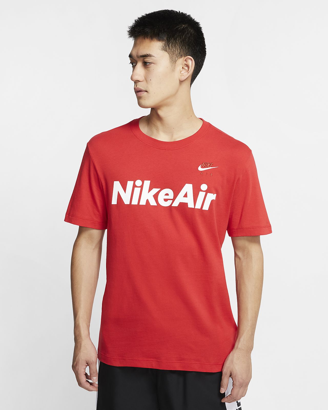 nike red tee