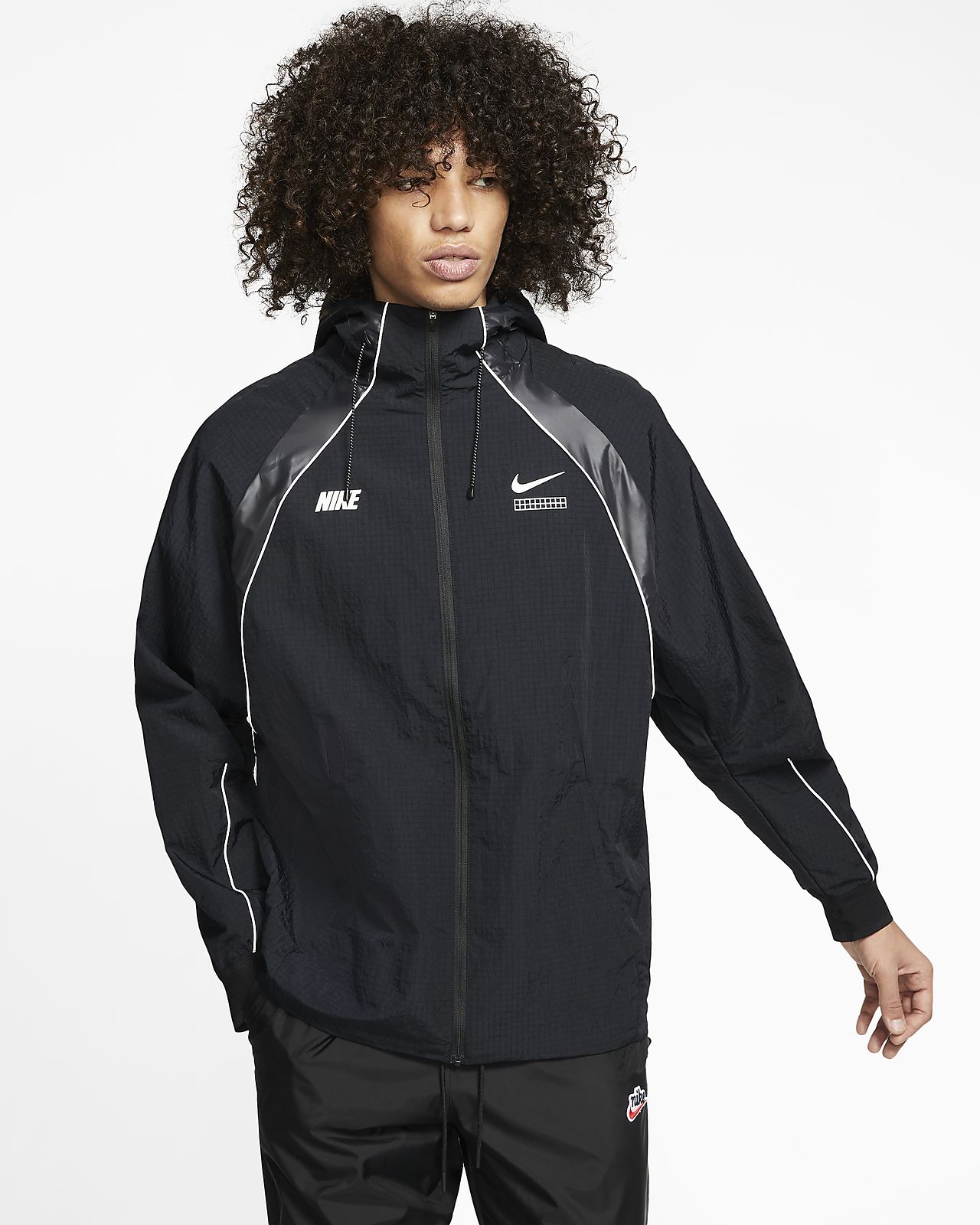 nike woven jacket