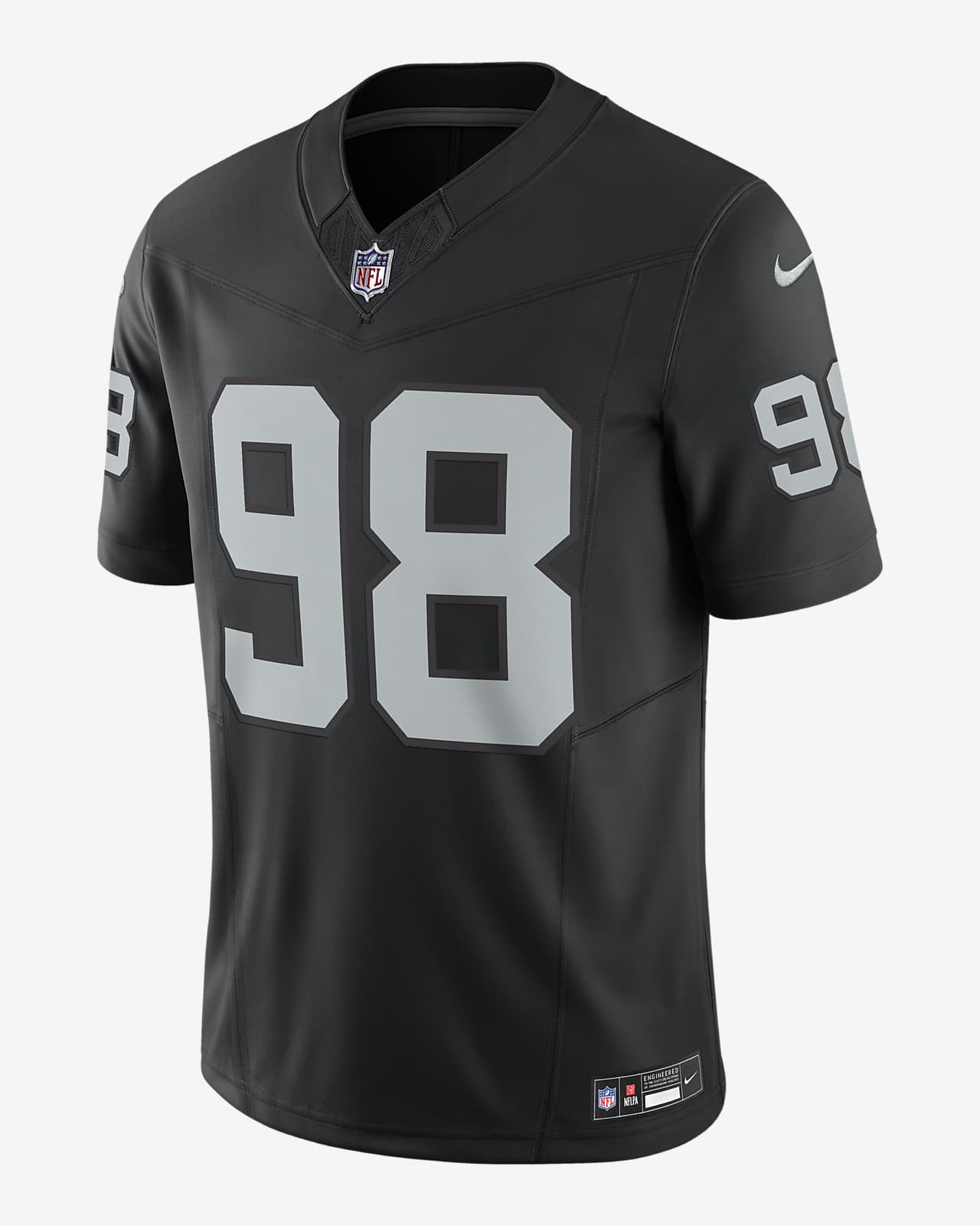 Jersey de fútbol americano Nike Dri-FIT de la NFL Limited para hombre Maxx Crosby Las Vegas Raiders