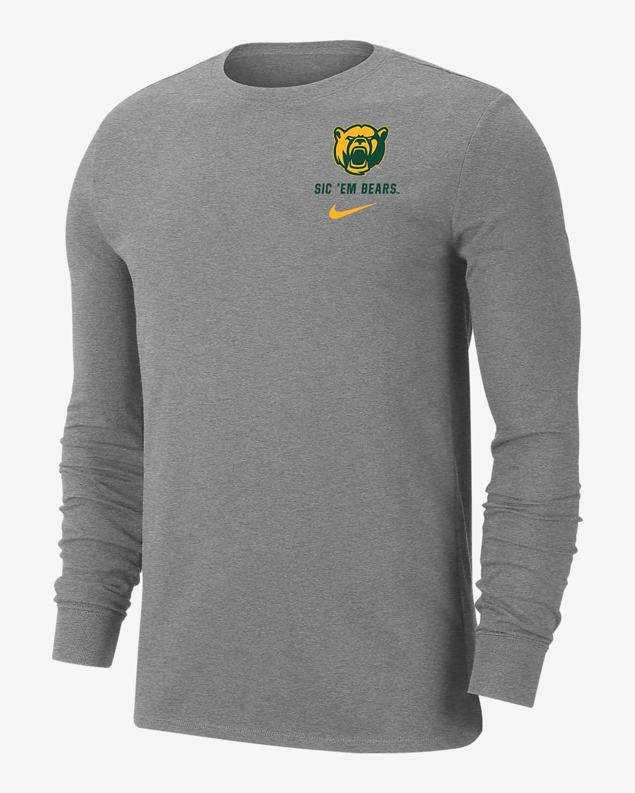 Nike College Dri-FIT (Baylor) Men's Long-Sleeve T-Shirt