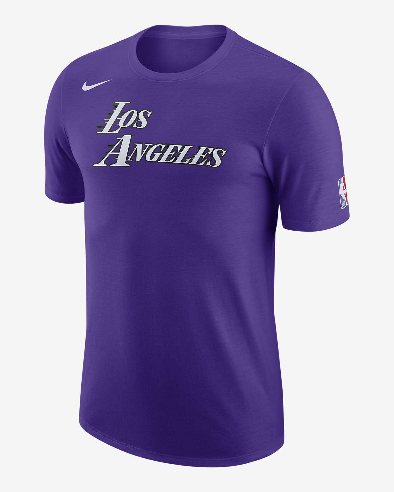 Los Angeles Lakers City Edition Men's Nike NBA Logo T-Shirt