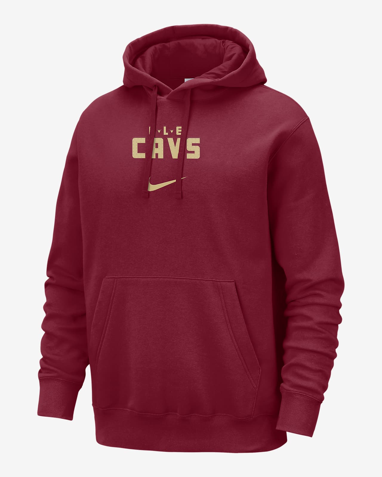 Cleveland Cavaliers Club Fleece City Edition Men's Nike NBA Pullover Hoodie