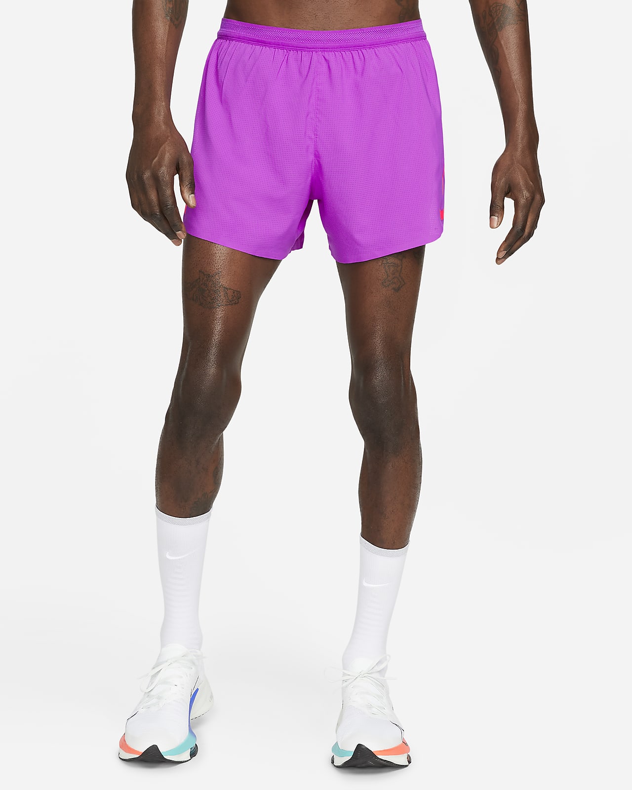 Nike Dri-FIT ADV AeroSwift Pantalón corto de competición con malla interior y 10 cm - Hombre