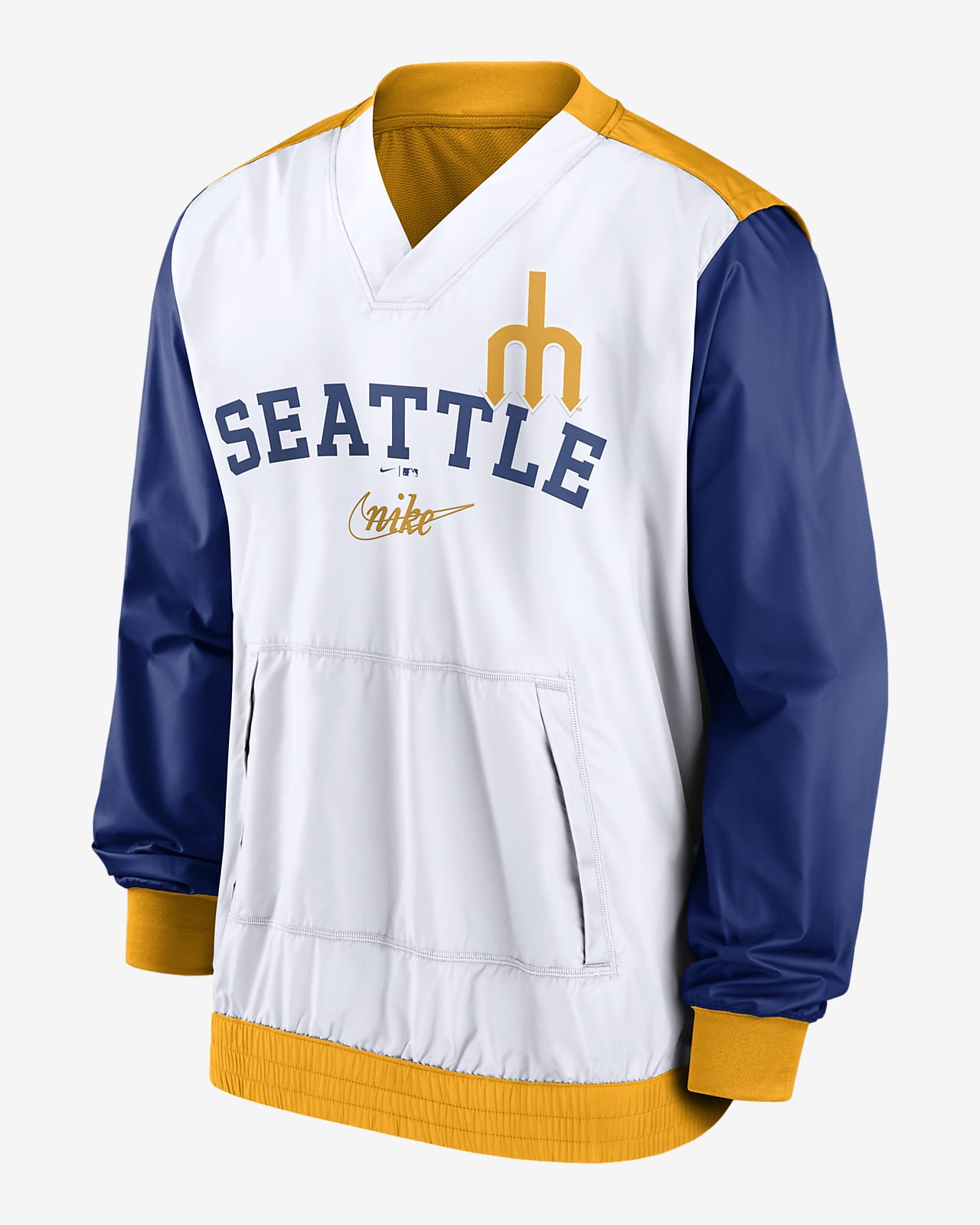 Nike Rewind Warm Up (MLB Seattle Mariners) Men's Pullover Jacket