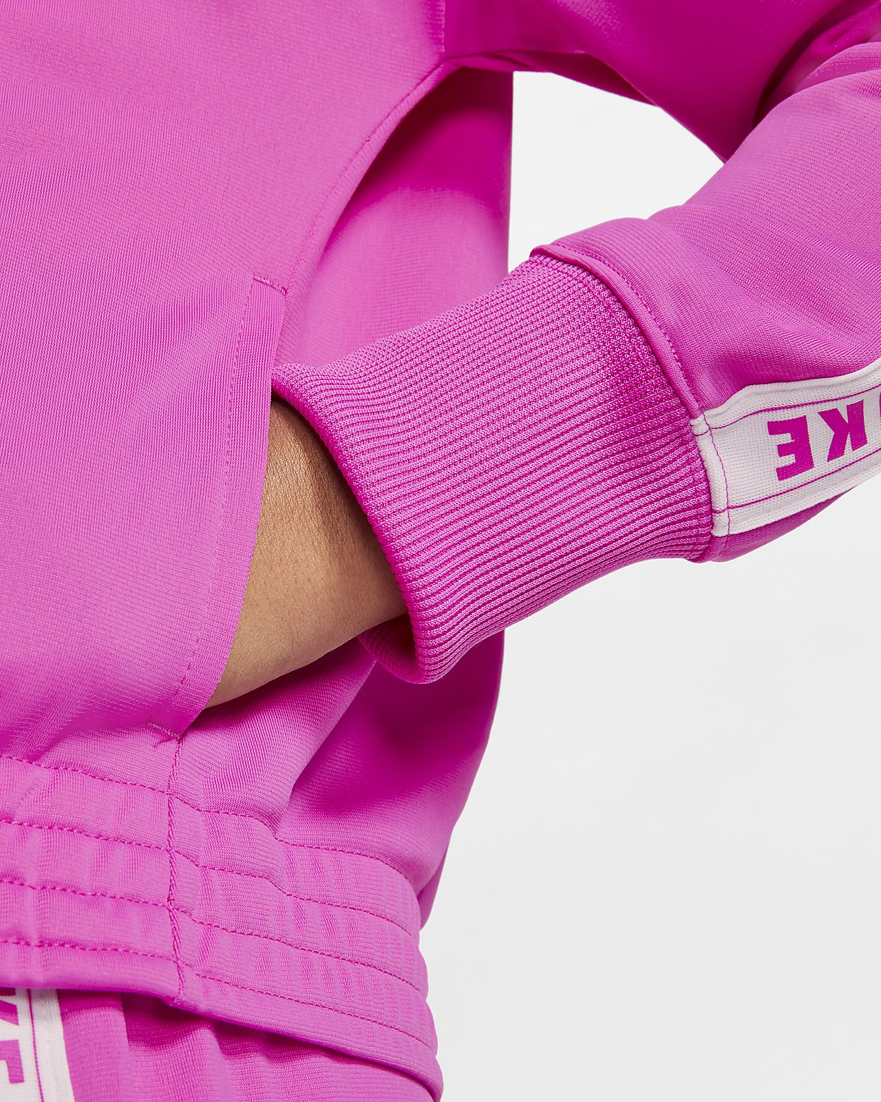 purple nike tracksuit